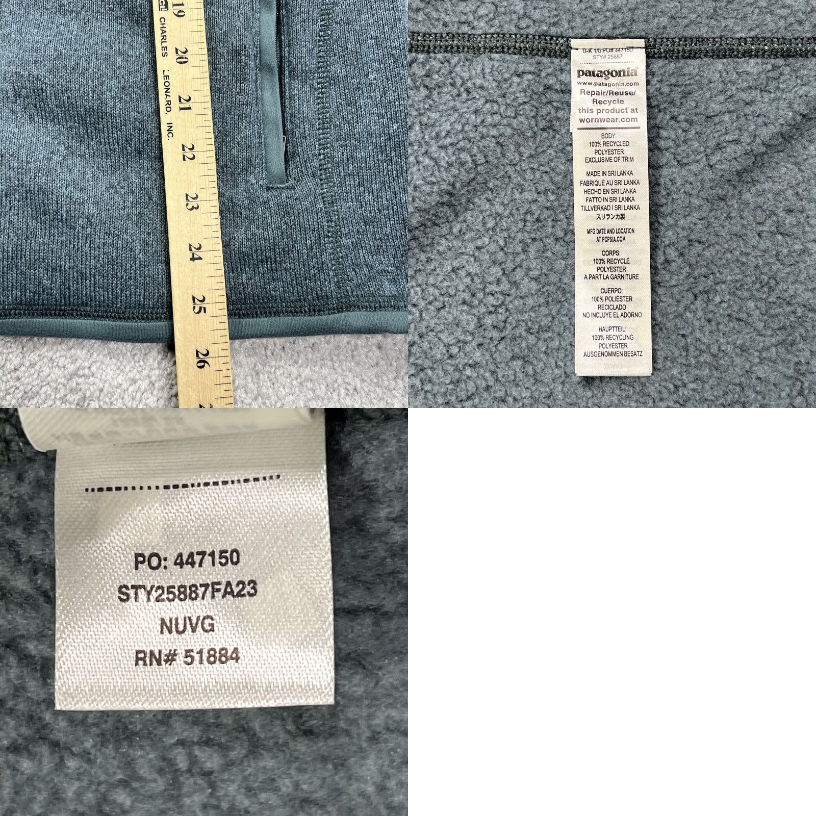 Patagonia Patagonia Better Sweater Vest Women’s M Nouveau Green Embroidered NWT Size M / US 6-8 / IT 42-44 - 9 Thumbnail