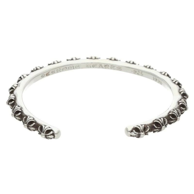 Chrome Hearts CHROME HEARTS BANGLE CROSS bracelet silver Size ONE SIZE - 3 Thumbnail