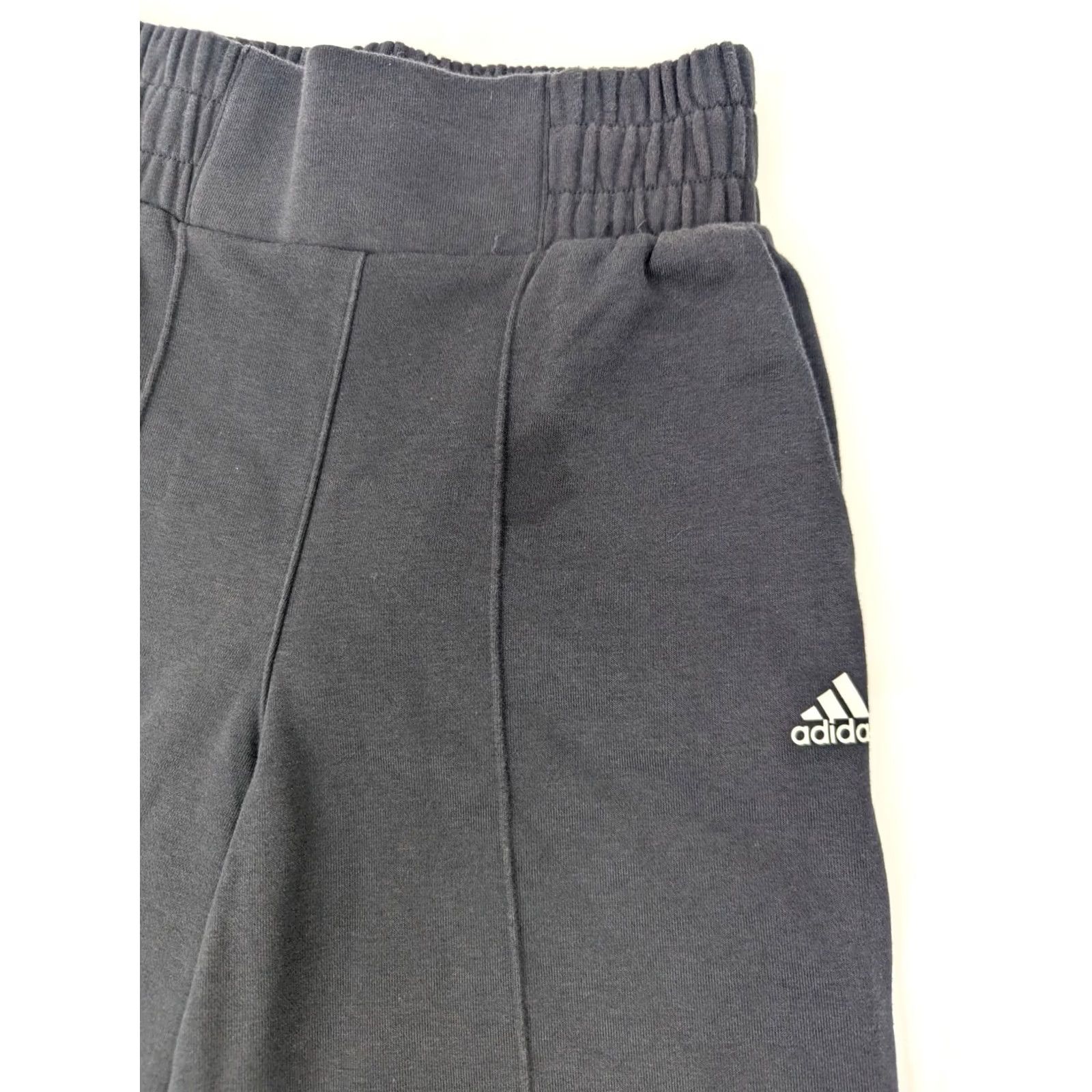 Adidas Adidas Baggy Sweatpant Women XS Black Wide-Leg Striped 3 Stripe Pockets Athleisure City Clubwear Hip Hop Sports Pants Girls Womens XS Black Size 26" / US 2 / IT 38 - 4 Thumbnail