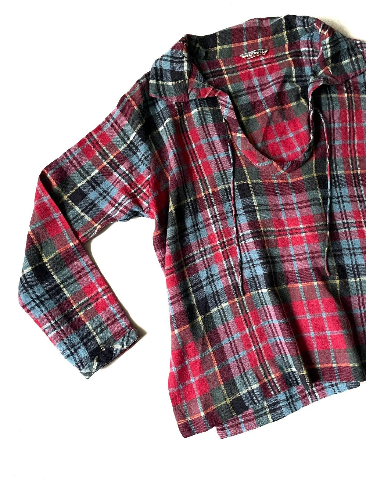 Umii 908 Umii 908 Wool Flannel Women Blouse Made In Japan Size 0/S Size S / US 4 / IT 40 - 2 Thumbnail