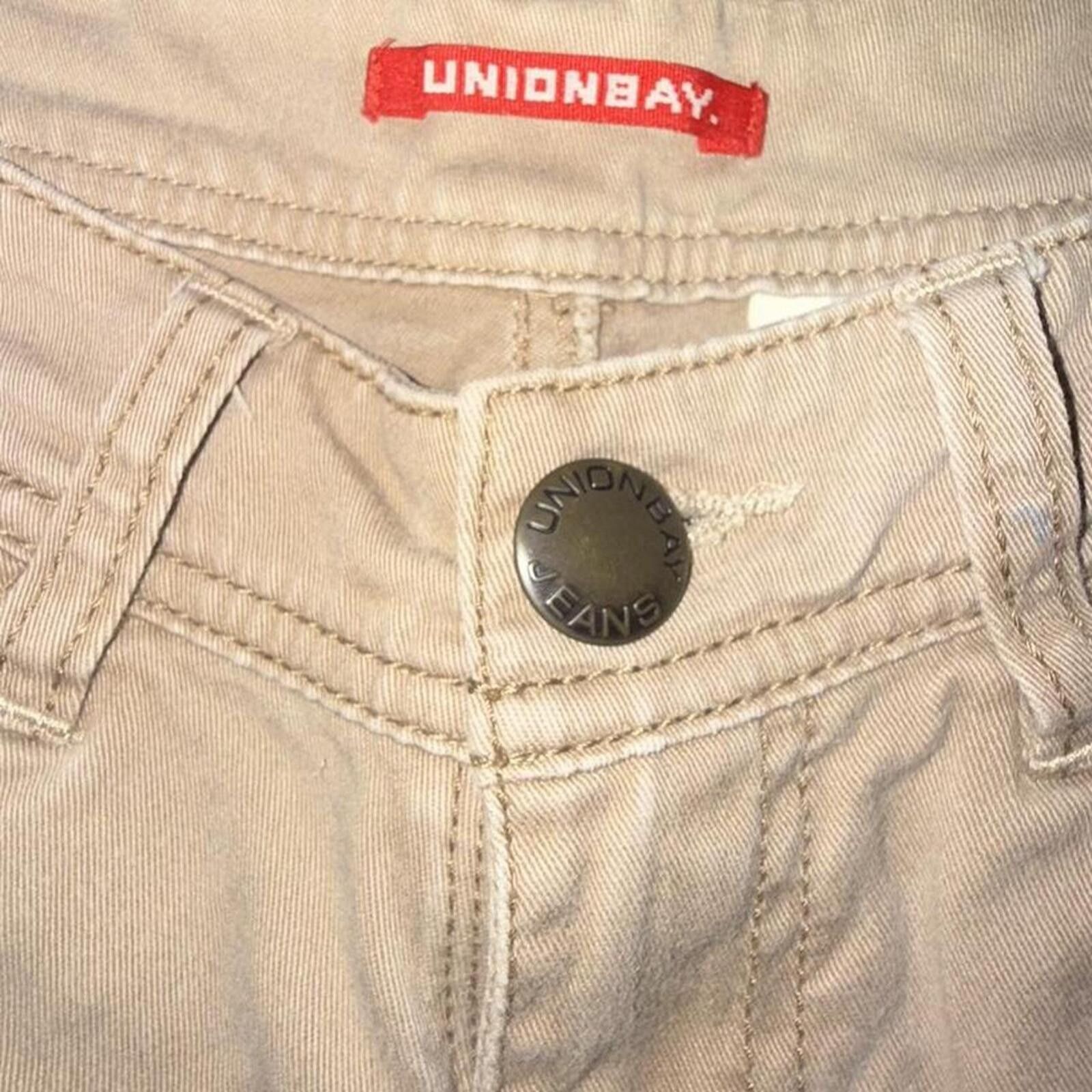 UNIONBAY Vintage Y2K Unionbay low-rise beige flare pants 🤎 Size 25" / US 0 / IT 36 - 2 Thumbnail