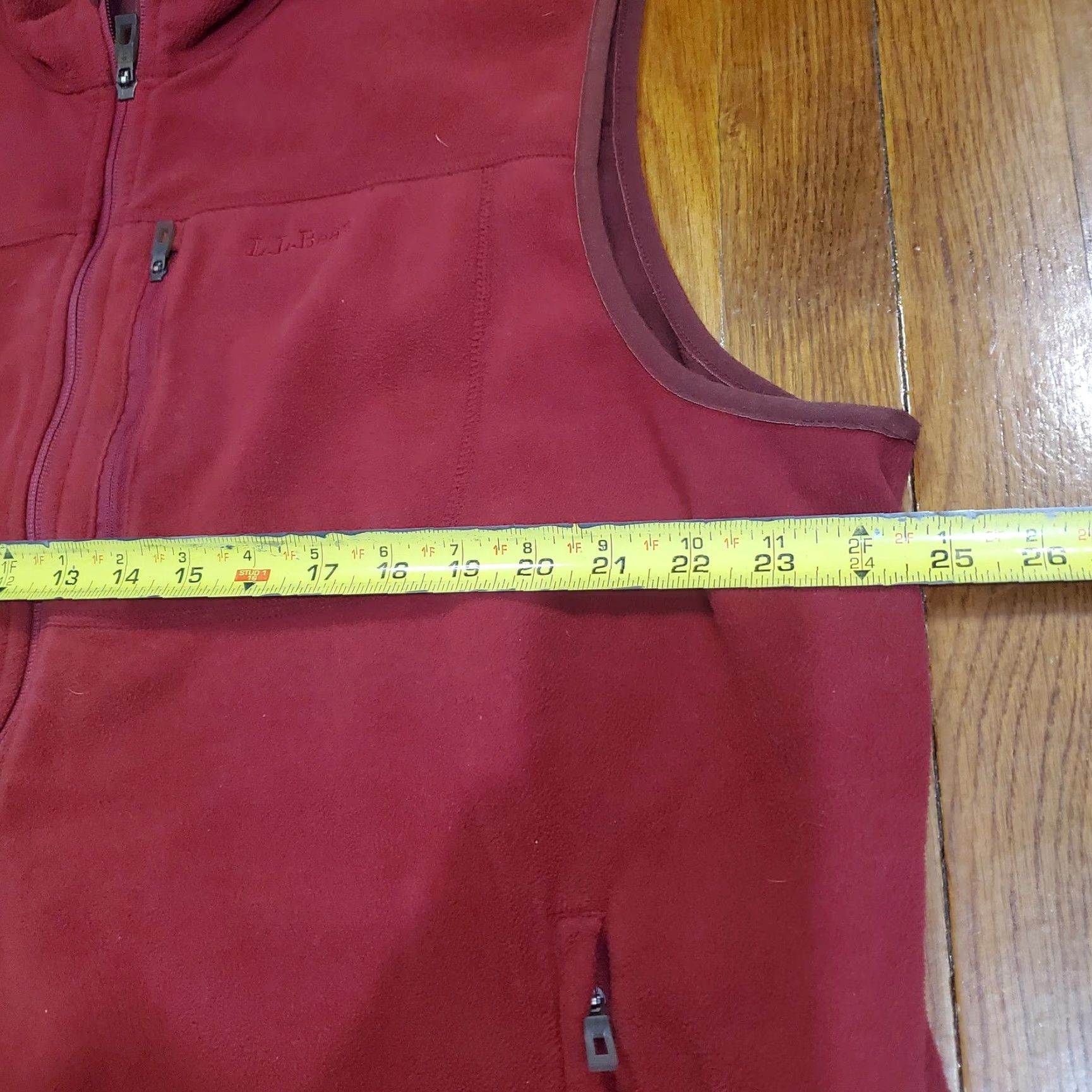 Vintage L.L.Bean Vest Mens 2XL Red Polartec Full Zip Outdoor Casual Warm Fleece Size US XXL / EU 58 / 5 - 6 Thumbnail