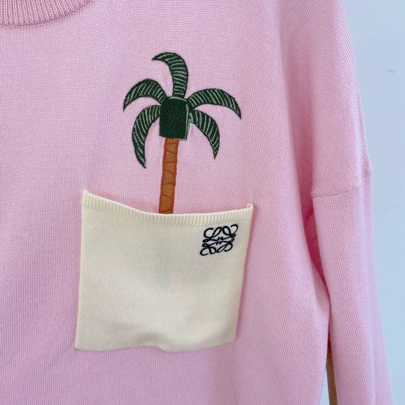 Loewe LOEWE Pink knit top Size S / US 4 / IT 40 - 5 Thumbnail