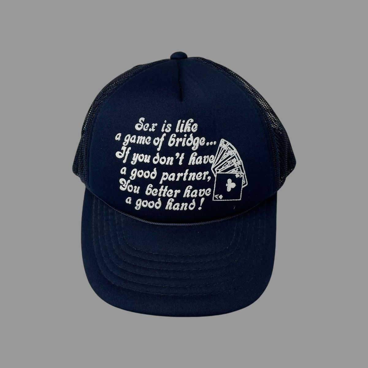 Vintage Vintage 90s sex trucker hat Size ONE SIZE - 1 Thumbnail