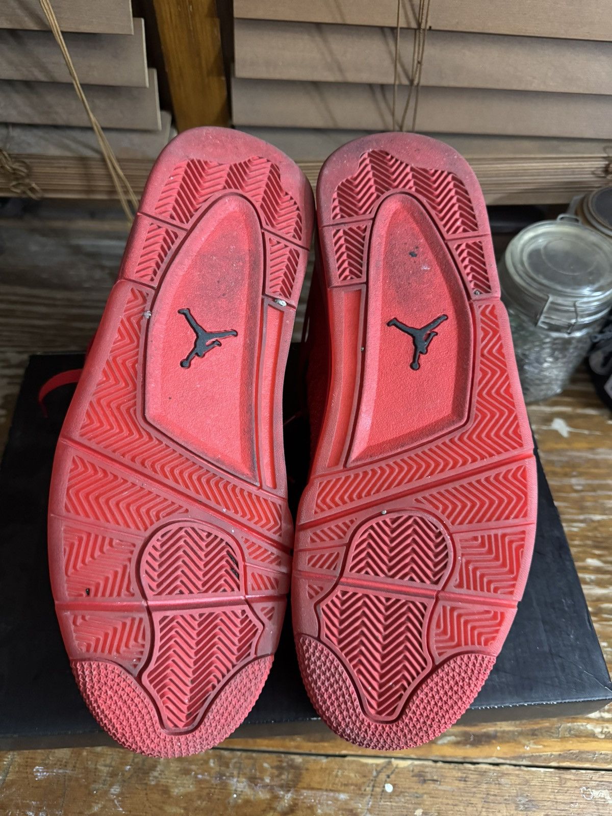 Jordan Brand Jordan 4 Retro Flynit Size US 11.5 / EU 44-45 - 6 Thumbnail