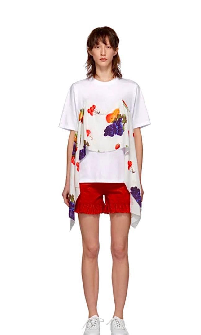 限定‼️ MSGM チェックロゴ　Tシャツ　ssenseコラボ 限定‼️ MSGM チェックロゴ Tシャツ ssenseコラボ 【公式通販】