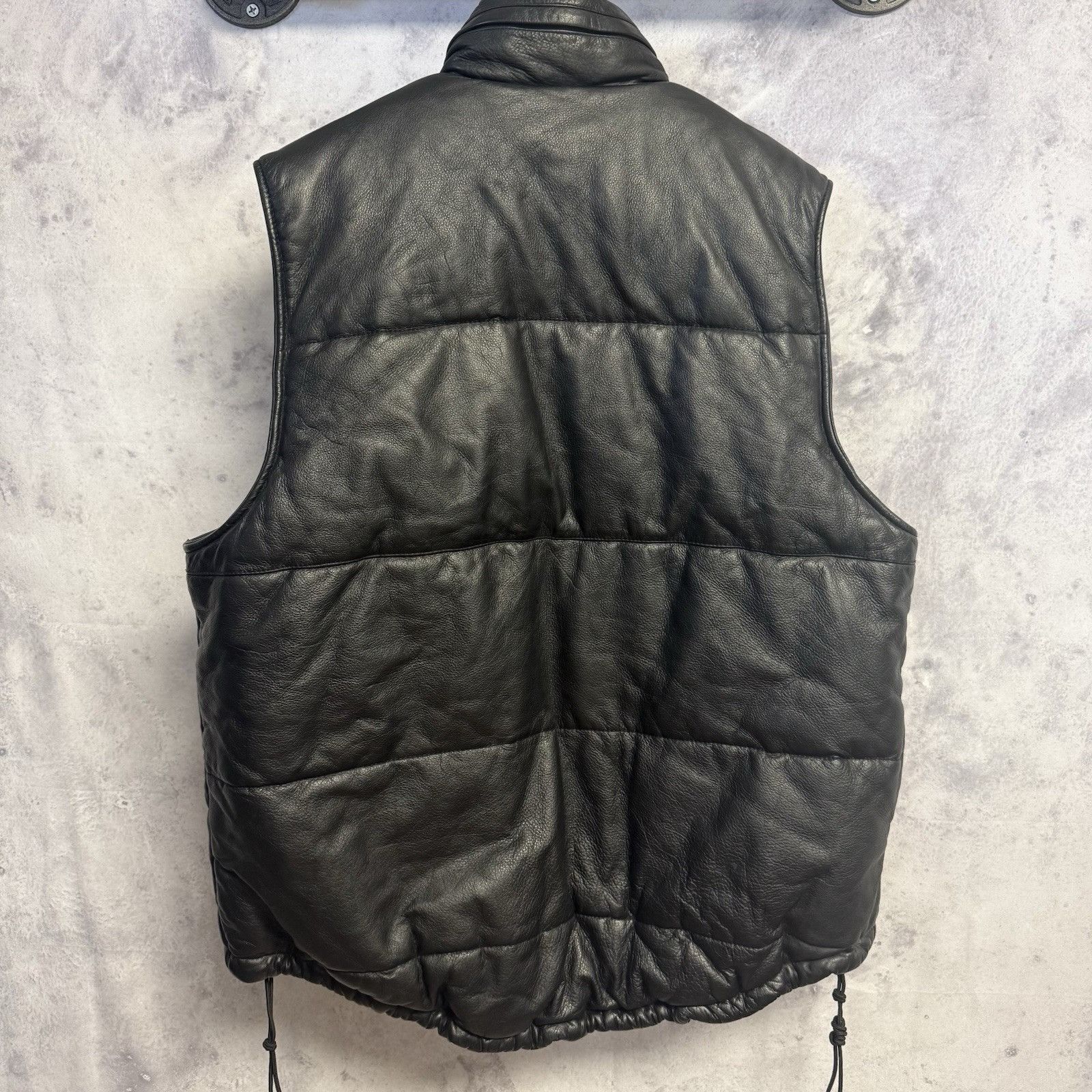 Wilsons Leather Vintage Wilsons Leather M Julian Leather Puffer Vest Mens L Size US L / EU 52-54 / 3 - 2 Thumbnail