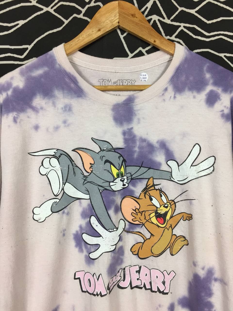 Cartoon Network × Vintage Tom And Jerry Warner Bros Cartoon Longsleeve Tie Dye Tee Size US L / EU 52-54 / 3 - 3 Thumbnail