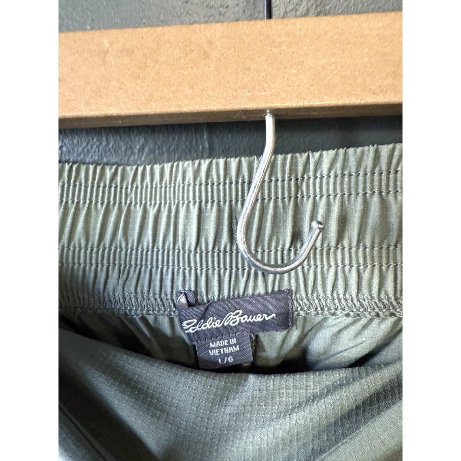 Eddie Bauer Eddie Bauer Womens Green Outdoor Hiking Jogger Sweatpants Drawstring L Regular Pants Size 36" / US 14 / IT 50 - 3 Thumbnail