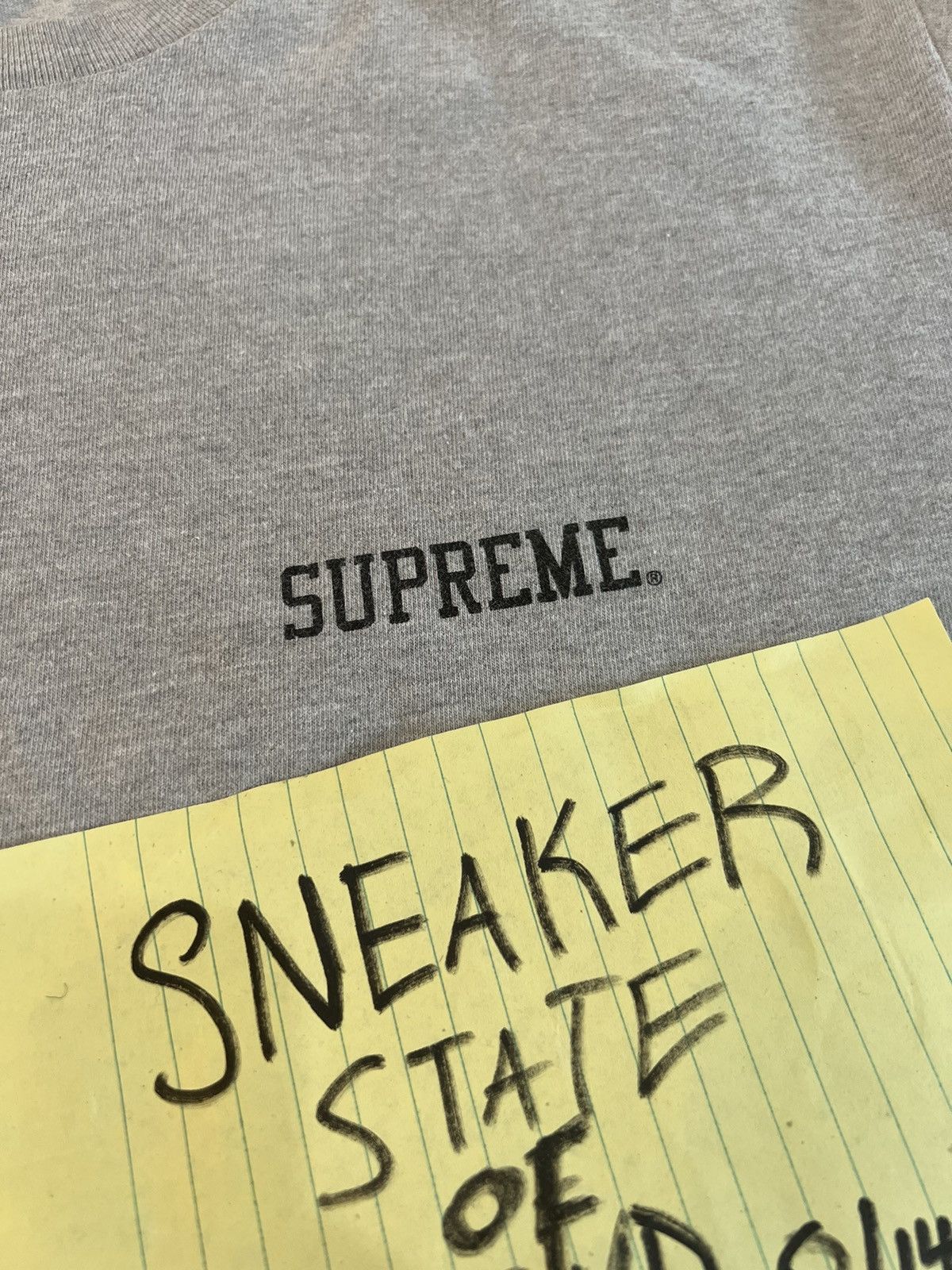 Supreme Supreme ET T Shirt Grey Size Large EXCELLENT CONDITION FW15 Size US L / EU 52-54 / 3 - 3 Thumbnail