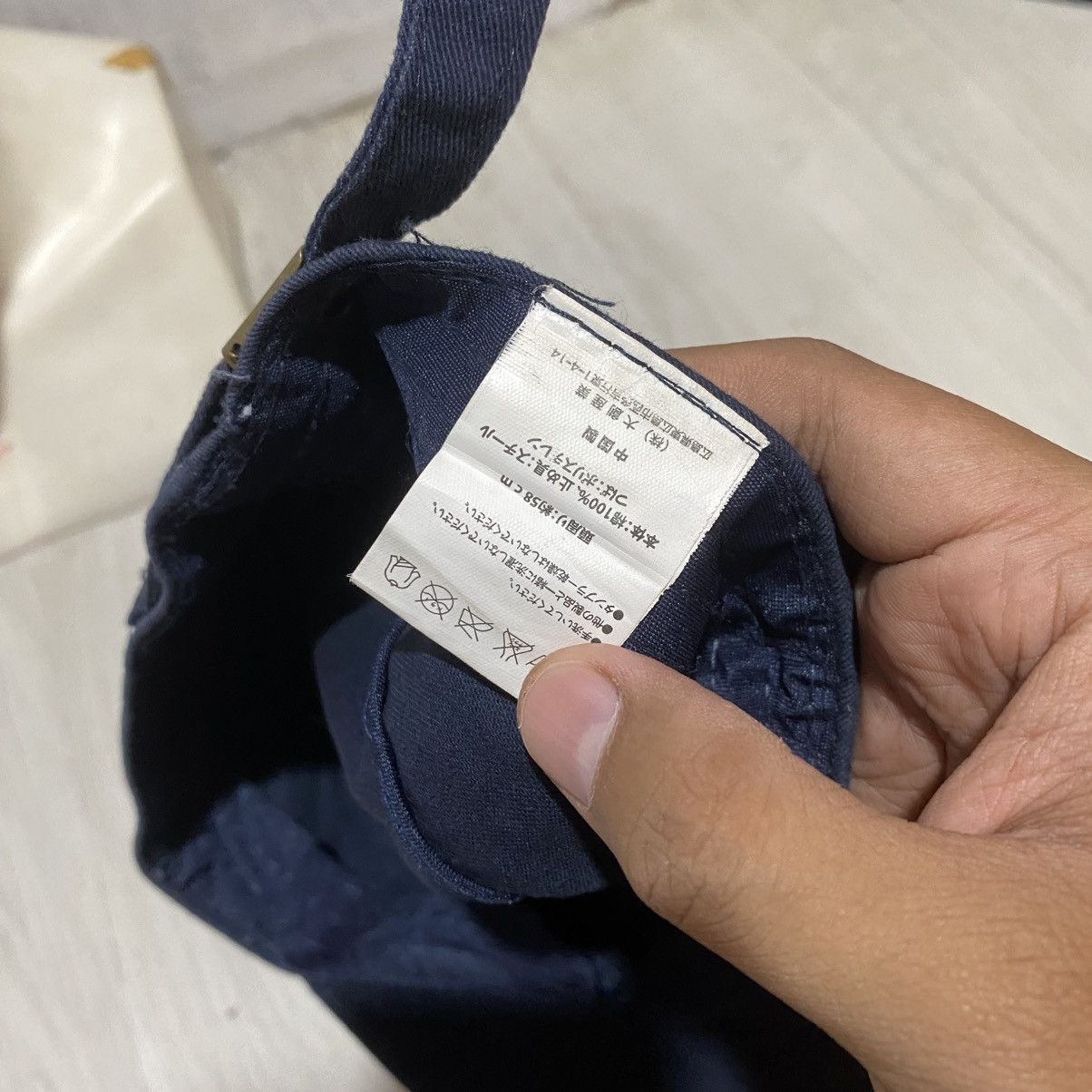 Japanese Brand 2000s basics navy cadet hat ifsixwasnine lgbstyle Size ONE SIZE - 7 Thumbnail