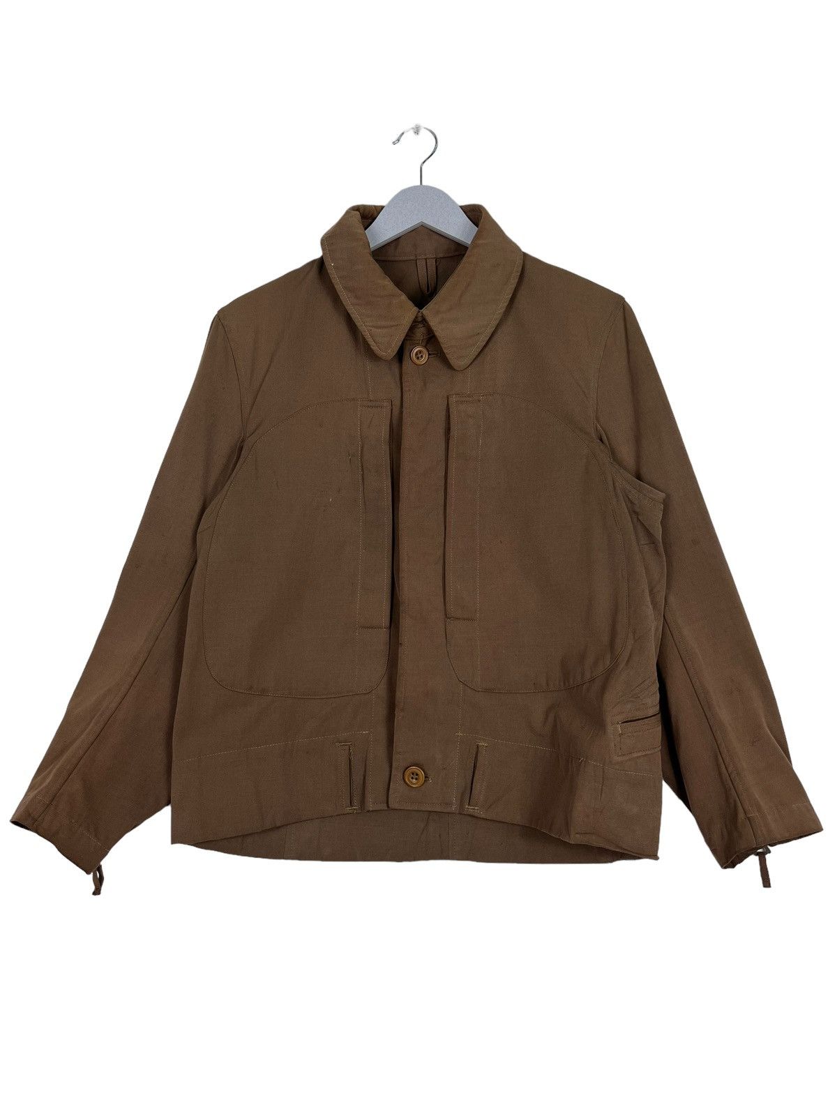 Japanese Brand 🔥 50s VINTAGE RICH BROWN JAPANESE UTILITY JACKET Size US S / EU 44-46 / 1 - 1 Thumbnail