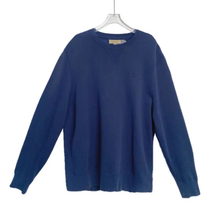 Burberry Burberry Navy Cotton Sweatshirt for Men Size US XXL / EU 58 / 5 - 1 Thumbnail