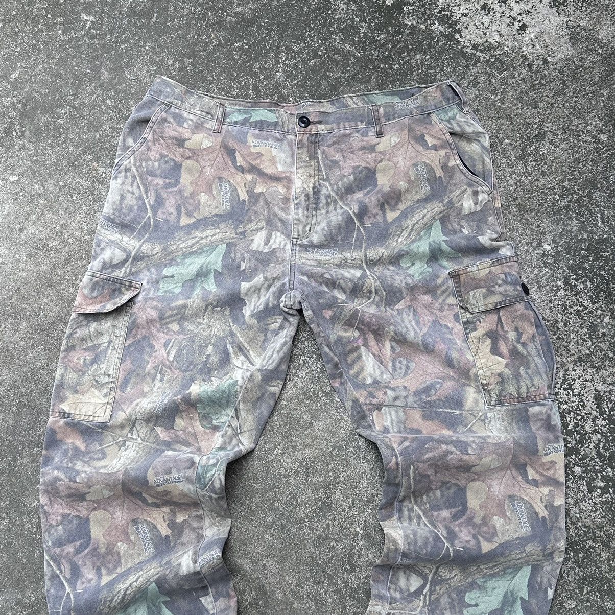 Carhartt × Realtree Crazy Vintage Y2K Faded Realtree Camo Carhartt Style Baggy Size US 41 - 2 Thumbnail