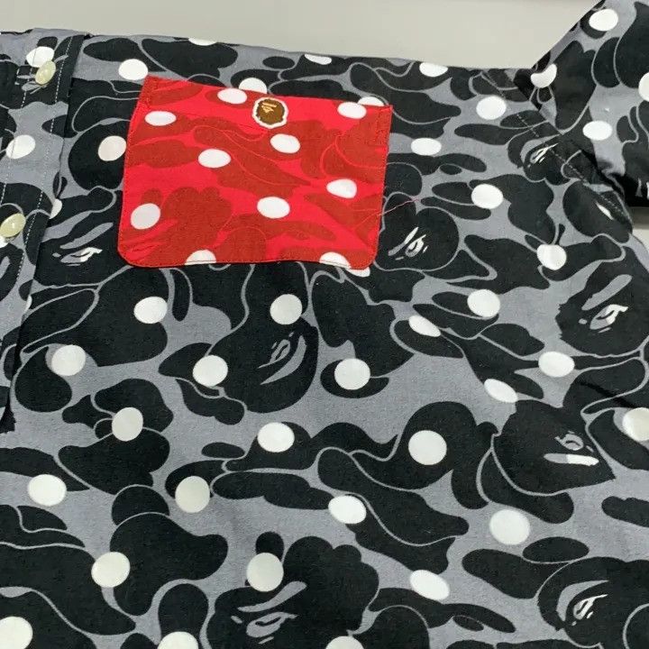 Bape BAPE Men's Black Color-Block Pocket Long-Sleeve Shirt Size US S / EU 44-46 / 1 - 8 Thumbnail