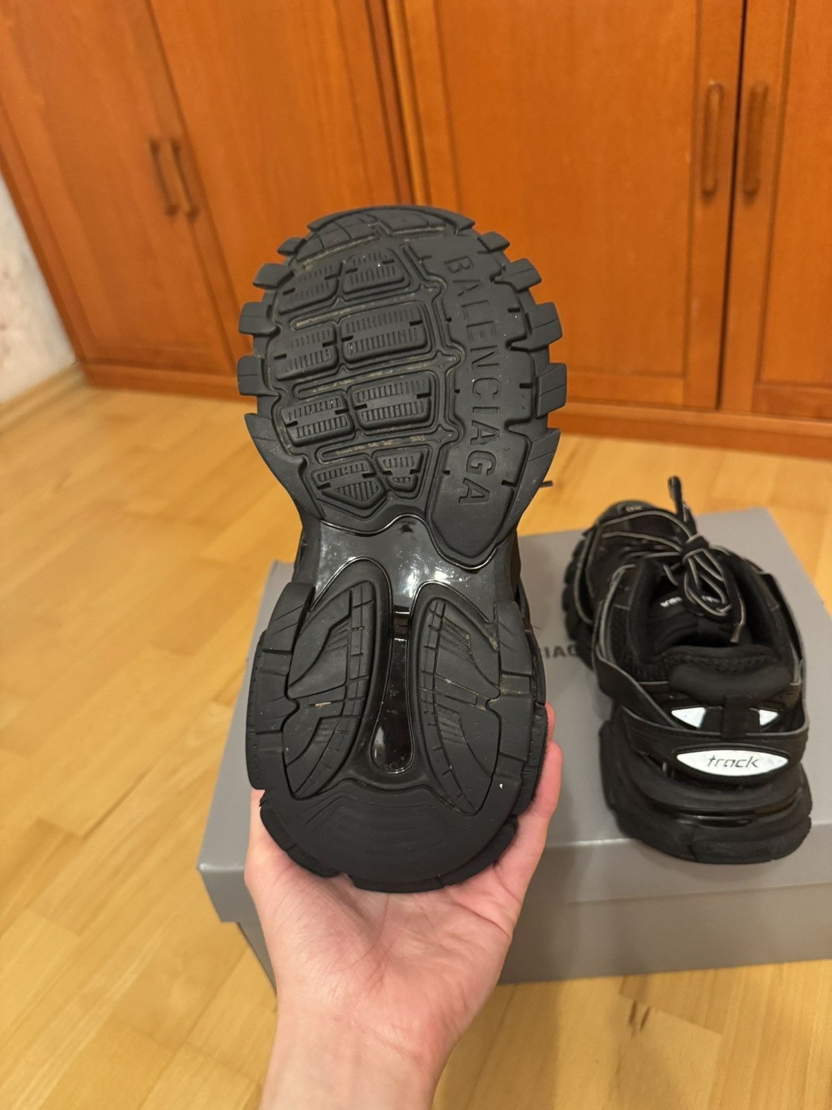 Balenciaga Balenciaga Track Triple Black Size US 7 / EU 40 - 10 Thumbnail