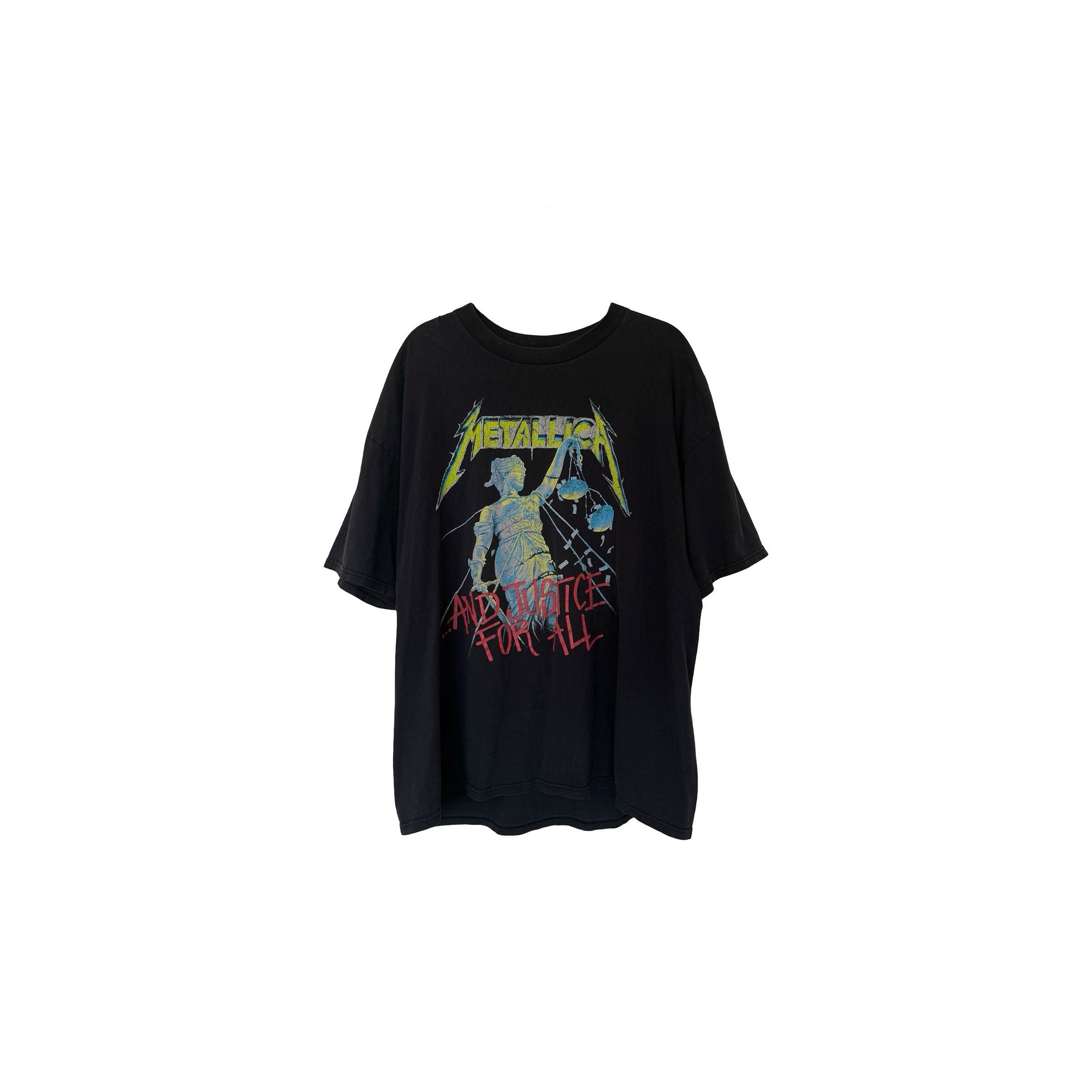 Vintage Metallica Justice For All Tee Size US XL / EU 56 / 4 - 1 Thumbnail