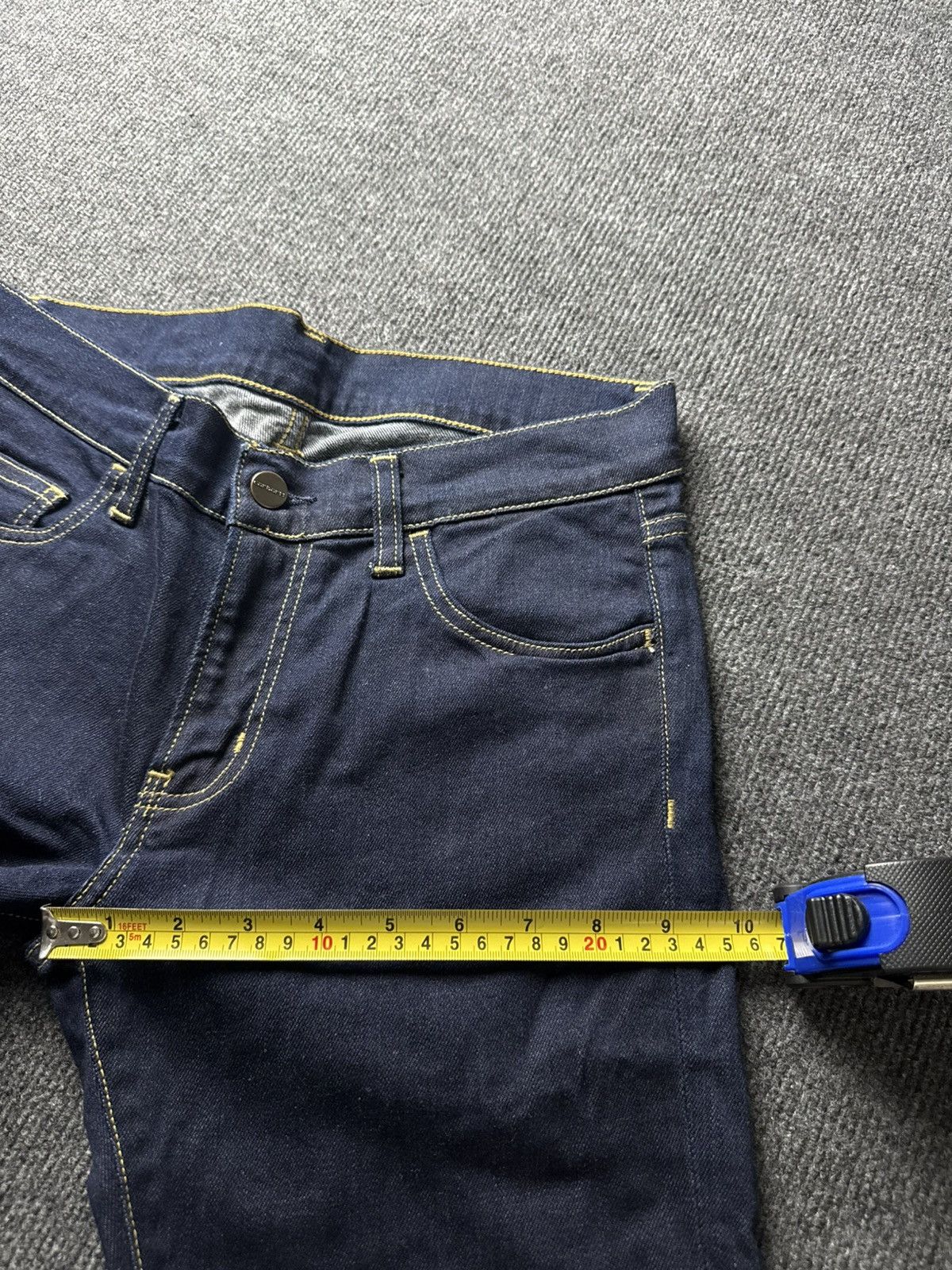 Carhartt 00s Carhartt Rebel Pant Raw Indigo Denim Workwear Jeans Size US 28 / EU 44 - 23 Thumbnail