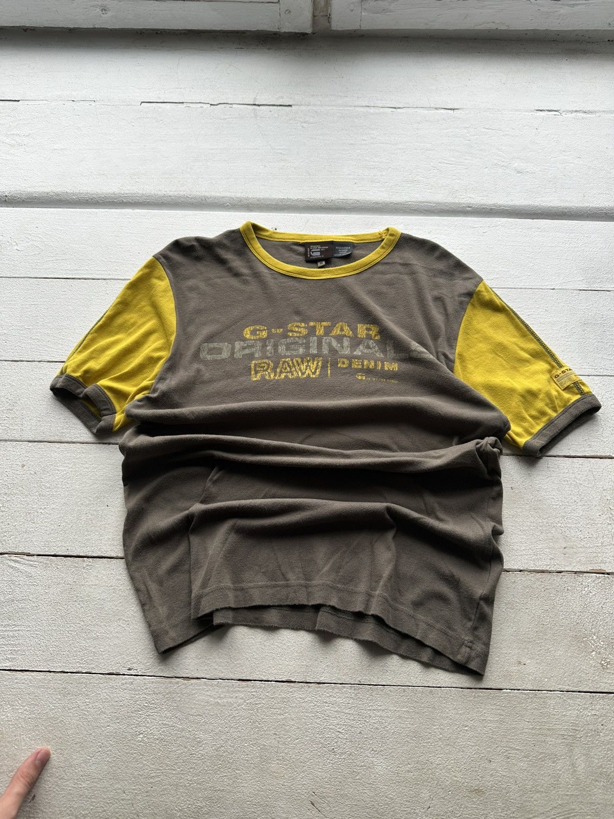 G-Star 🚨VINTAGE G STAR RAW SHORT SLEEVE T SHIRT RARE Size US XL / EU 56 / 4 - 1 Thumbnail