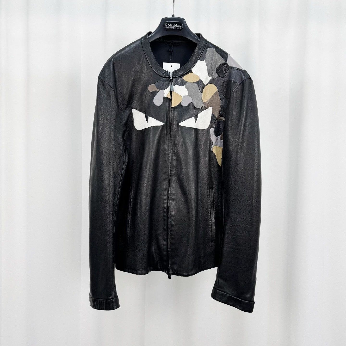 Fendi Fendi Sheepskin Zipper Leather Jacket Size US L / EU 52-54 / 3 - 1 Thumbnail