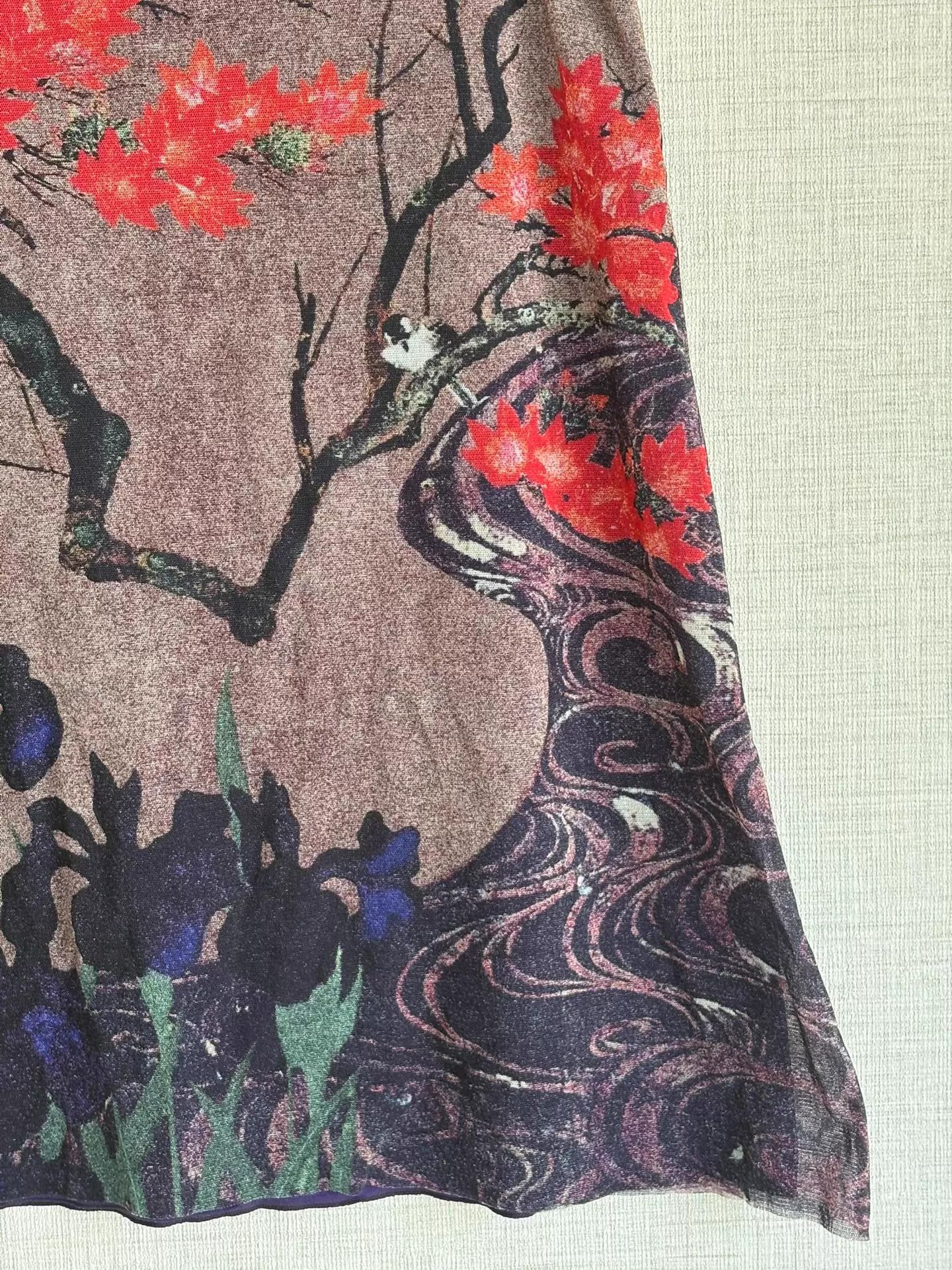 Vivienne Tam Vivienne Tam Floral Skirt 1 Size 26" / US 2 / IT 38 - 9 Thumbnail