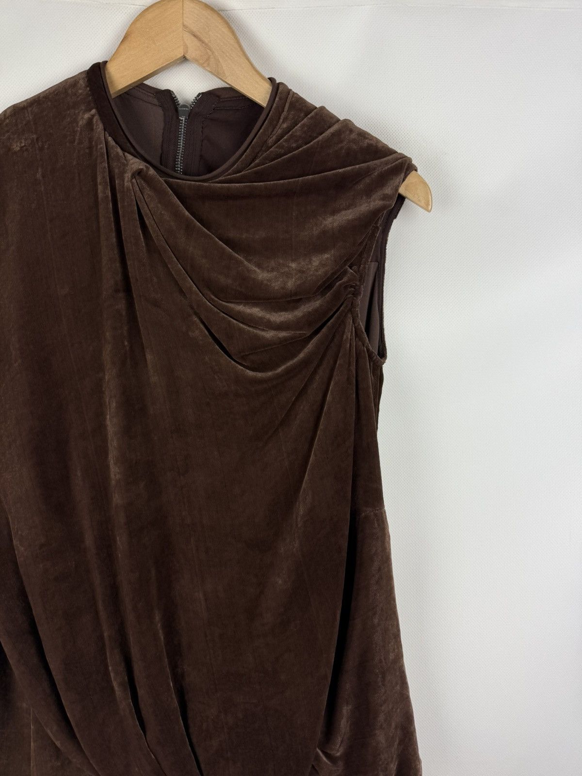 Rick Owens Rick Owens Macassar Velour Bundle Top Sleeveless Blouse Size M / US 6-8 / IT 42-44 - 6 Thumbnail
