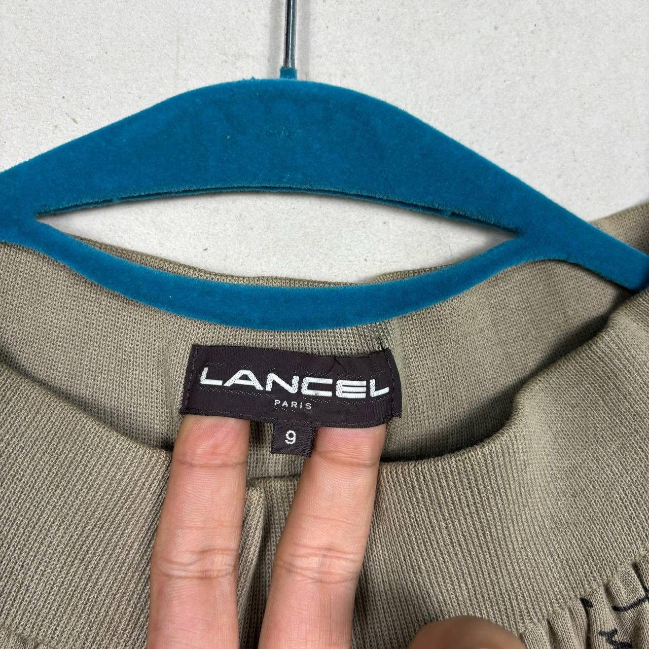 Lancel VTG Lancel Paris Script Print Wide Leg Pants Culottes Size US 28 / EU 44 - 5 Thumbnail