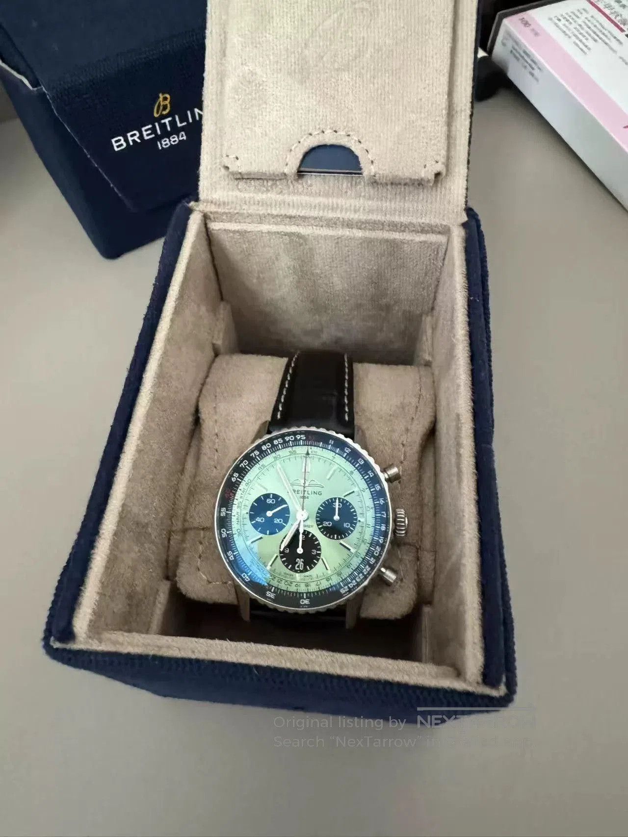 Breitling Breitling Navitimer B01 Green Dial. Size ONE SIZE - 1 Thumbnail