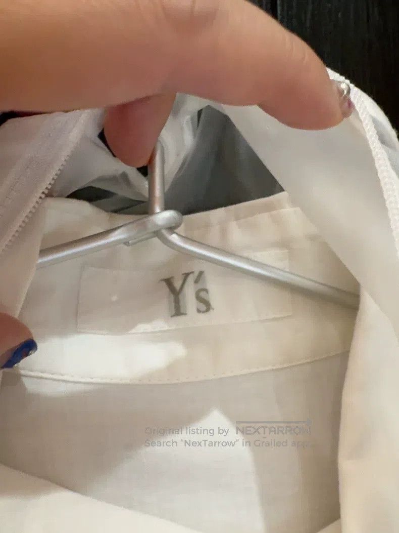 Yohji Yamamoto Yohji Yamamoto White cut sleeve shirt Size US M / EU 48-50 / 2 - 6 Thumbnail