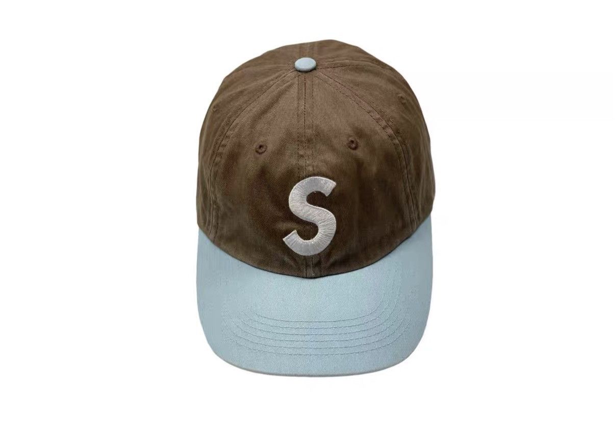 Supreme Supreme S Logo Color-Blocked 6-Panel Baseball Cap J31 Size ONE SIZE - 3 Thumbnail