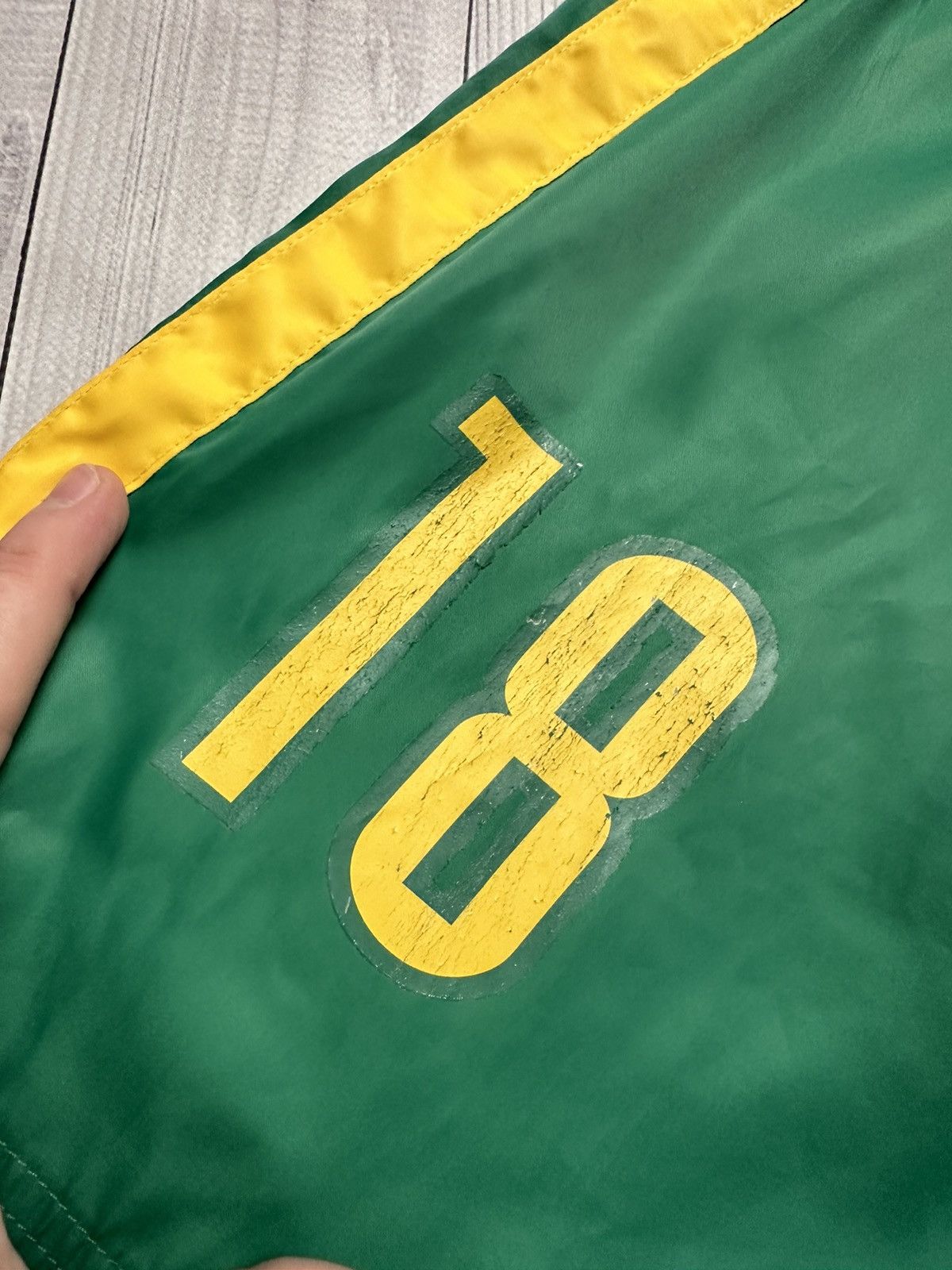 Nike × Vintage Vintage Nike Soccer Shorts Brazil size M logo Size US 32 / EU 48 - 2 Thumbnail