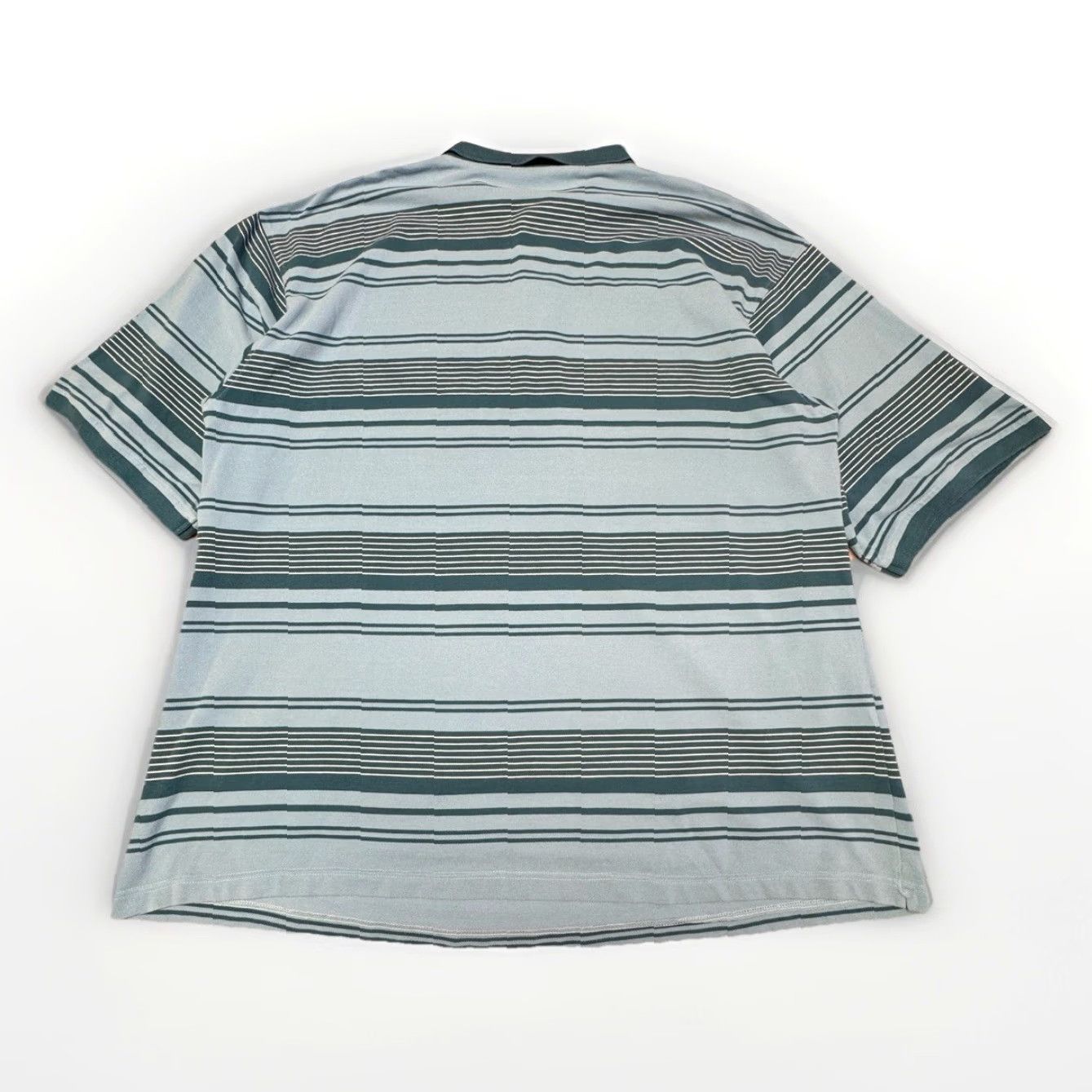 Lacoste VINTAGE Lacoste Polo Shirt Men’s 4XLT FR 11 Blue Striped Big & Tall Short Sleeves Size US XXL / EU 58 / 5 - 4 Thumbnail