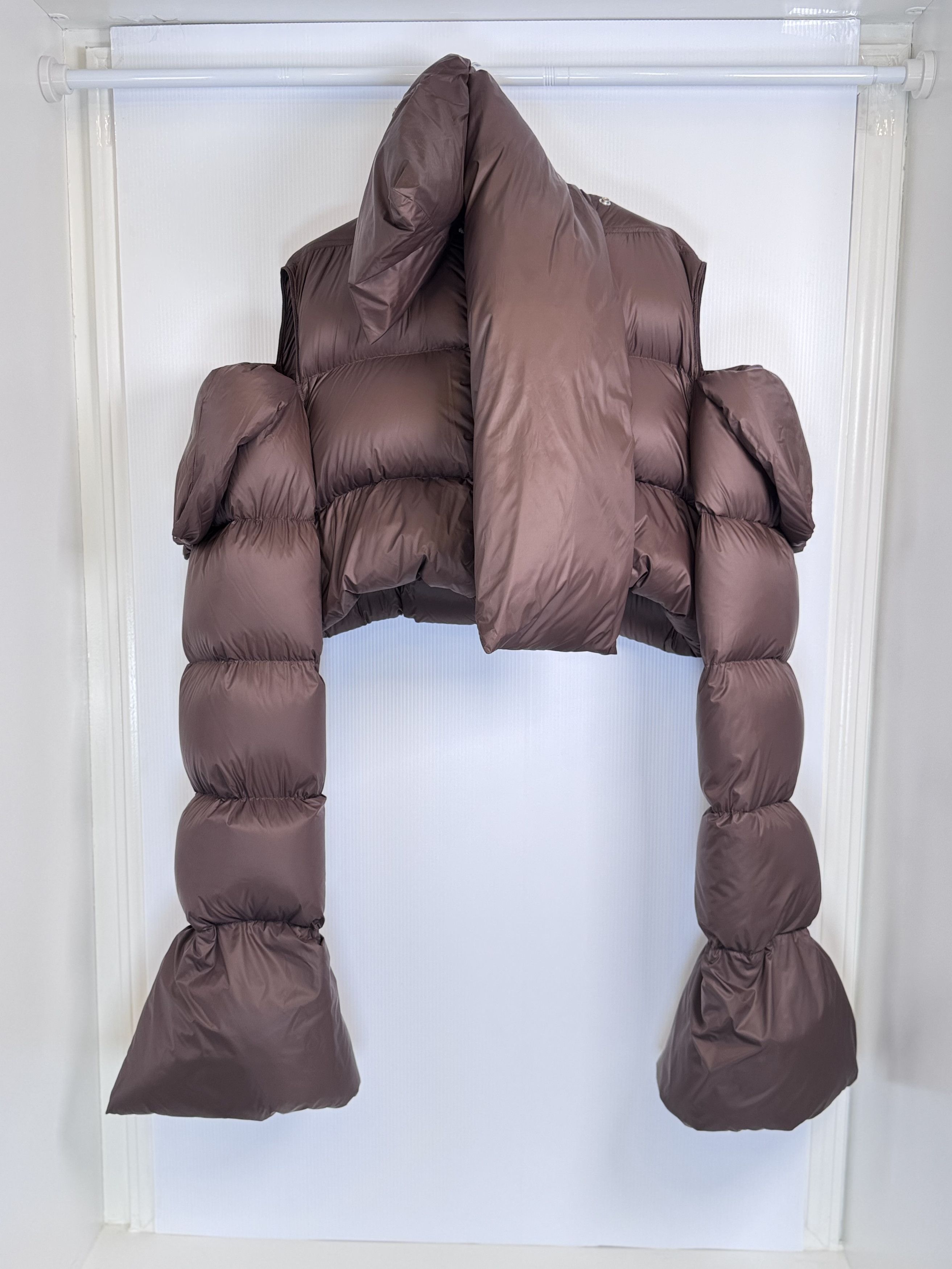 Rick Owens Rick Owens Brown Babel Mountain Down Jacket Size XXL / US 16-18 / IT 52-54 - 7 Thumbnail