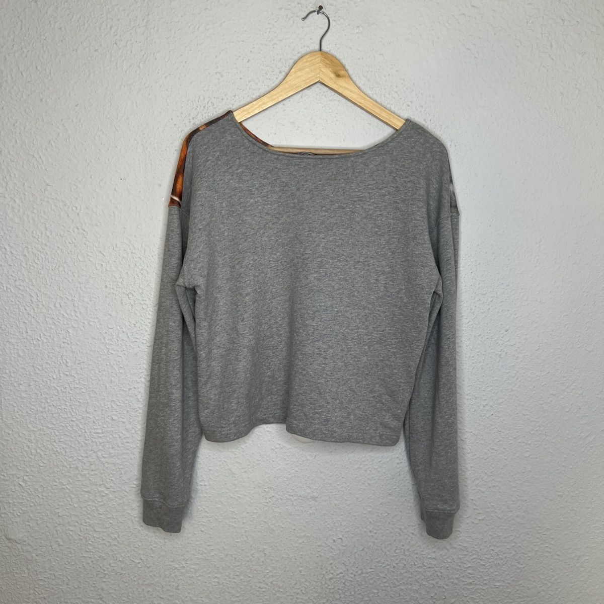 Alexander McQueen × MCQ × McQ Alexander McQueen Alexander Mcqueen MCQ Sweatshirt Blouse Full Print Grey Rare Size S / US 4 / IT 40 - 5 Thumbnail