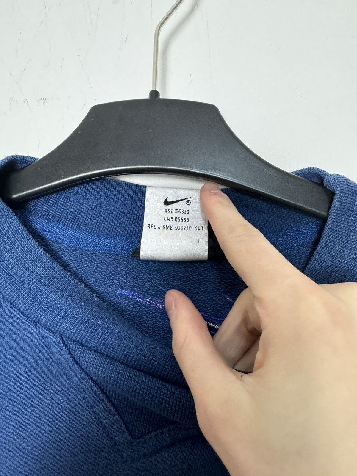 Nike Vintage nike swoosh big logo sweatshirt 90s Size US M / EU 48-50 / 2 - 4 Thumbnail