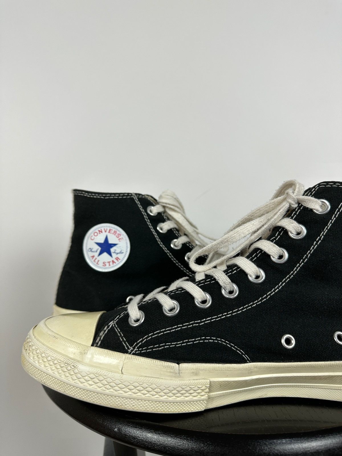 Comme des Garcons Comme Des Garçons x Chuck Taylor Converse All Star Hi Top Size US 10 / EU 43 - 19 Thumbnail