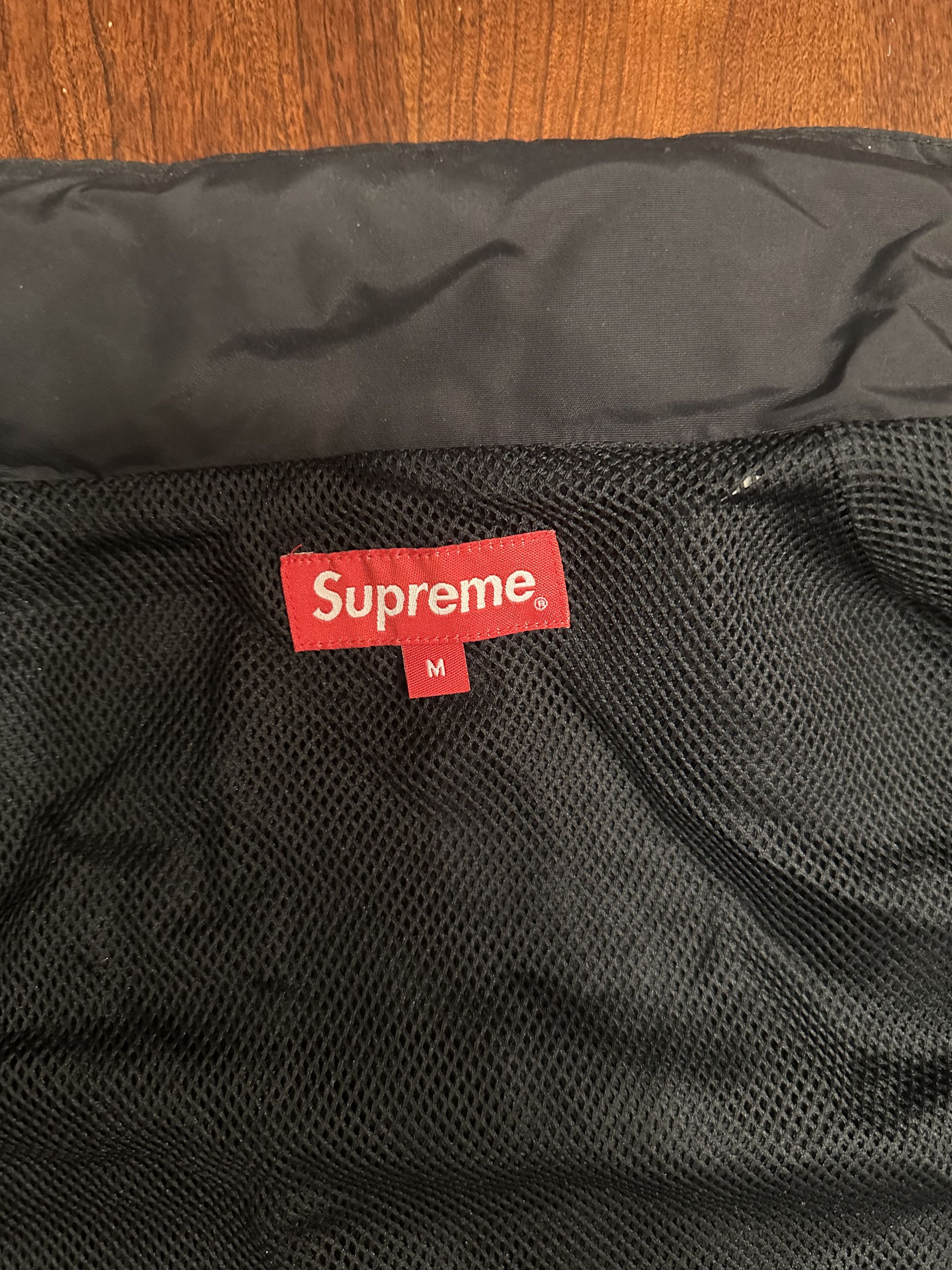 Supreme Striped Logo Windbreaker (S/S 2017) Size US M / EU 48-50 / 2 - 5 Thumbnail