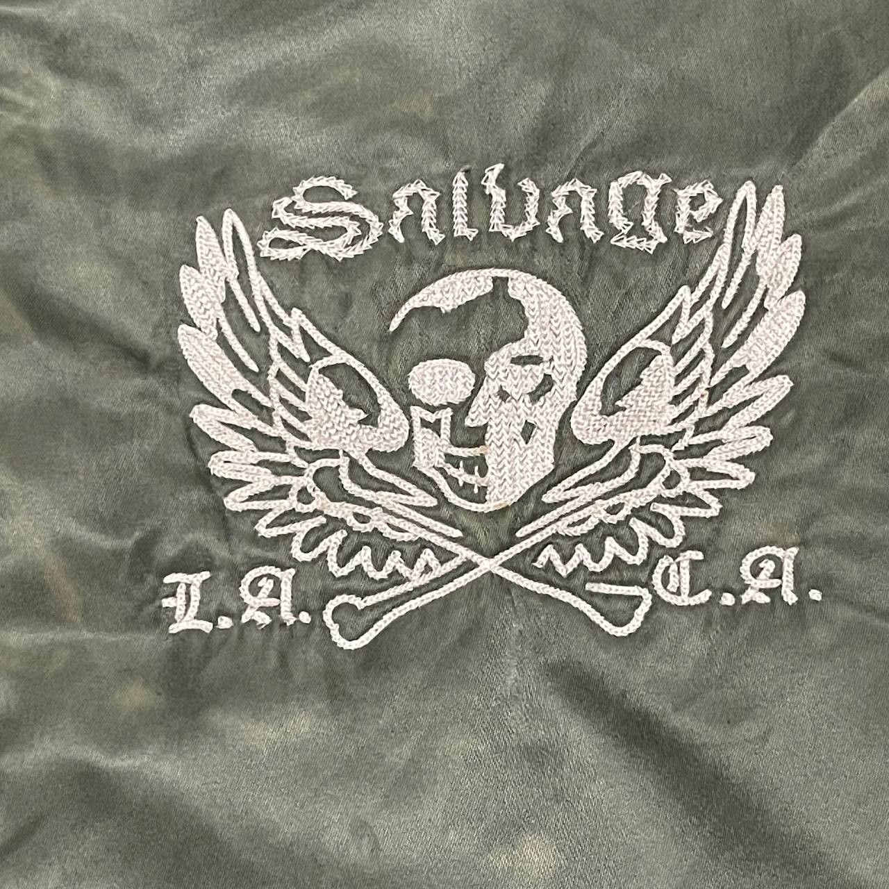 Salvage Vintage Salvage x Alpha Skulls Bomber Jacket Style Size US L / EU 52-54 / 3 - 11 Thumbnail