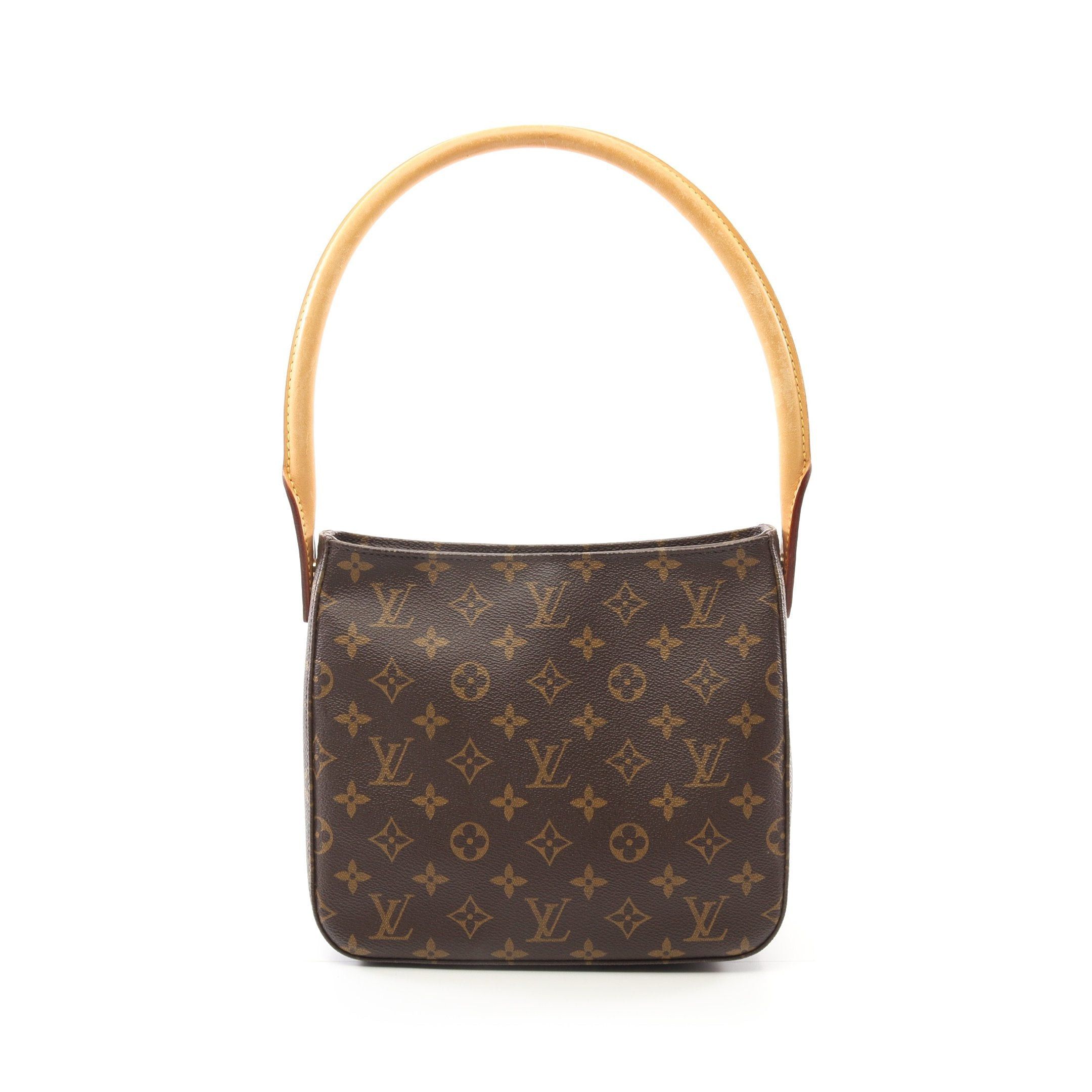 Louis Vuitton Louis Vuitton Looping Mm Monogram Shoulder Bag Leather Brown Size ONE SIZE - 1 Thumbnail