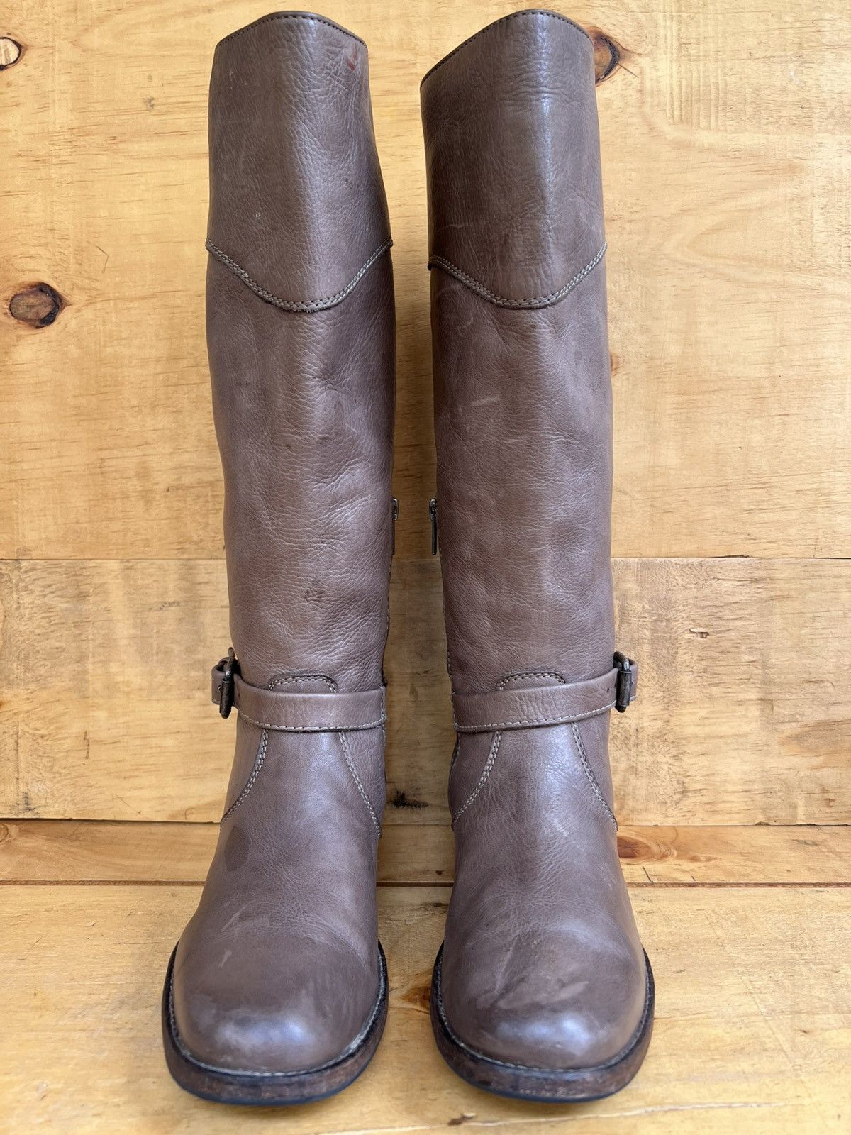 Frye Frye 'Phillip Riding' Tall Dark Brown Leather Boots Size US 8.5 / IT 38.5 - 4 Thumbnail