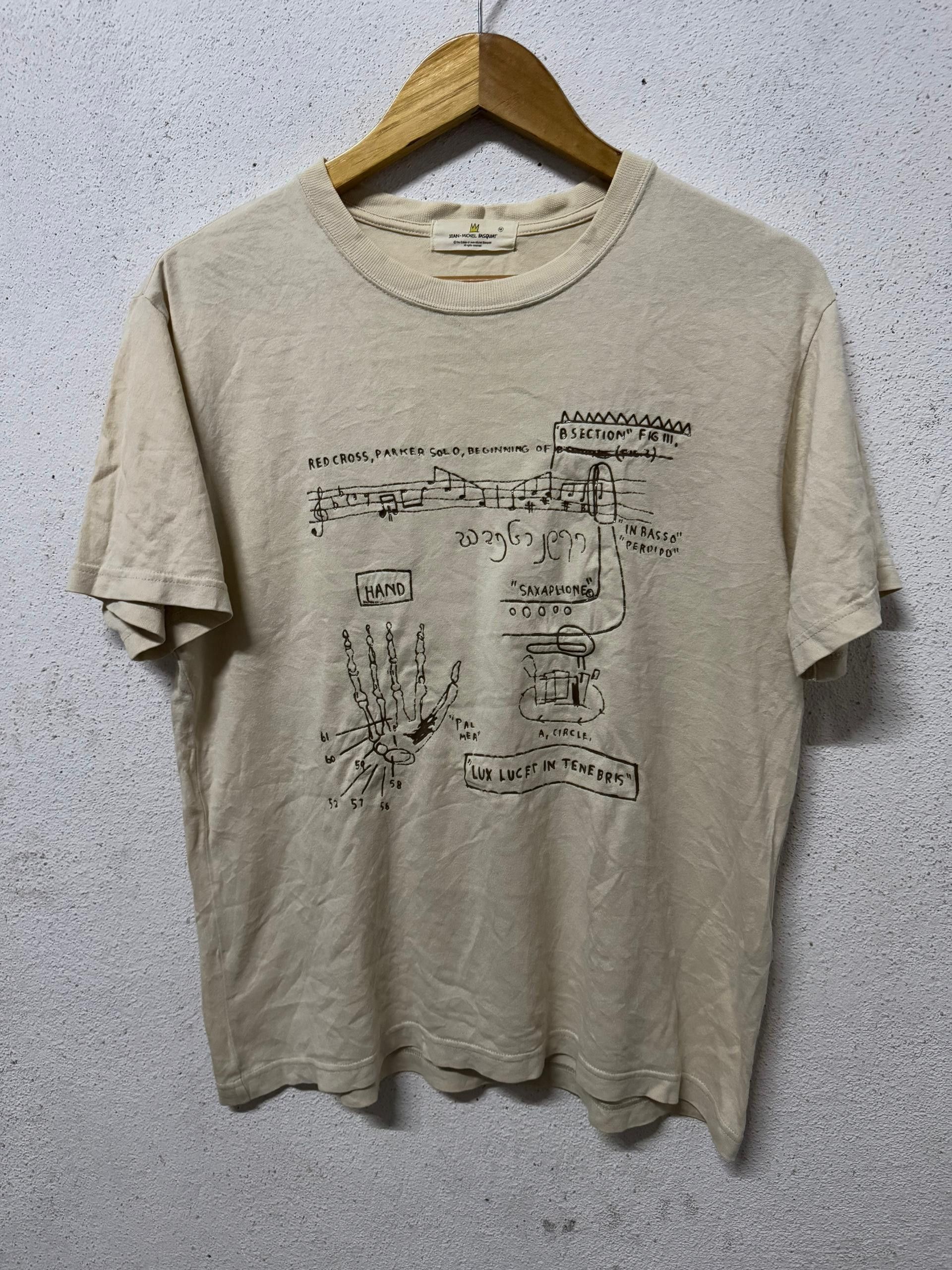 Jean-Michel Basquiat × Vintage Vintage jean michael basquiat x uniqlo tshirt Size US M / EU 48-50 / 2 - 1 Thumbnail