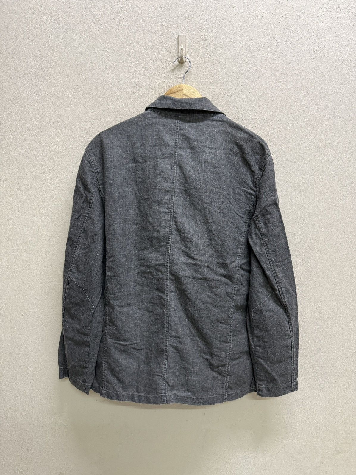 Smith's American Smith’s American Chambray Faded Black Washed Worker Jacket Size US M / EU 48-50 / 2 - 20 Thumbnail