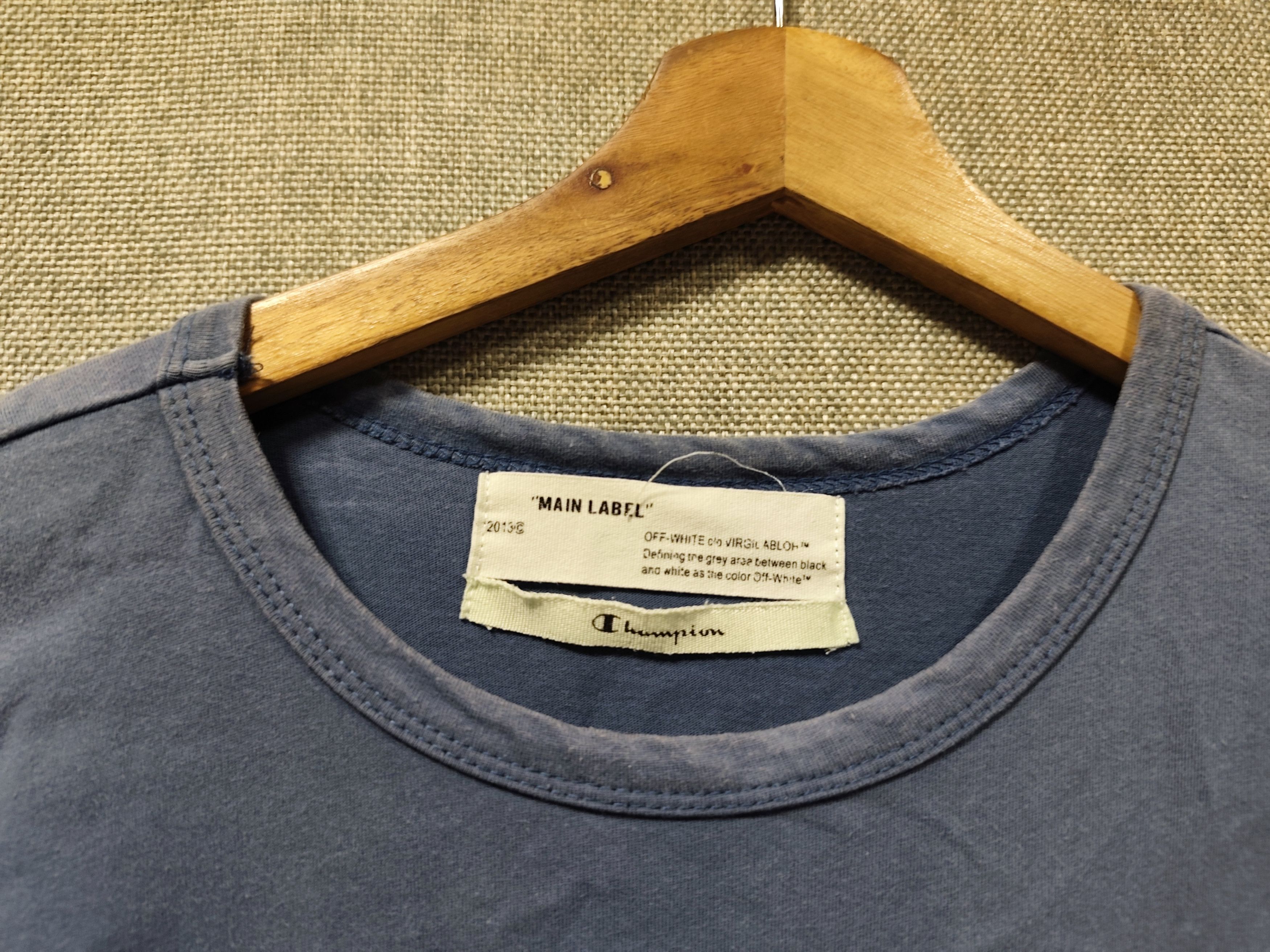 Champion × Off-White Off white x champion tee Size US M / EU 48-50 / 2 - 5 Thumbnail
