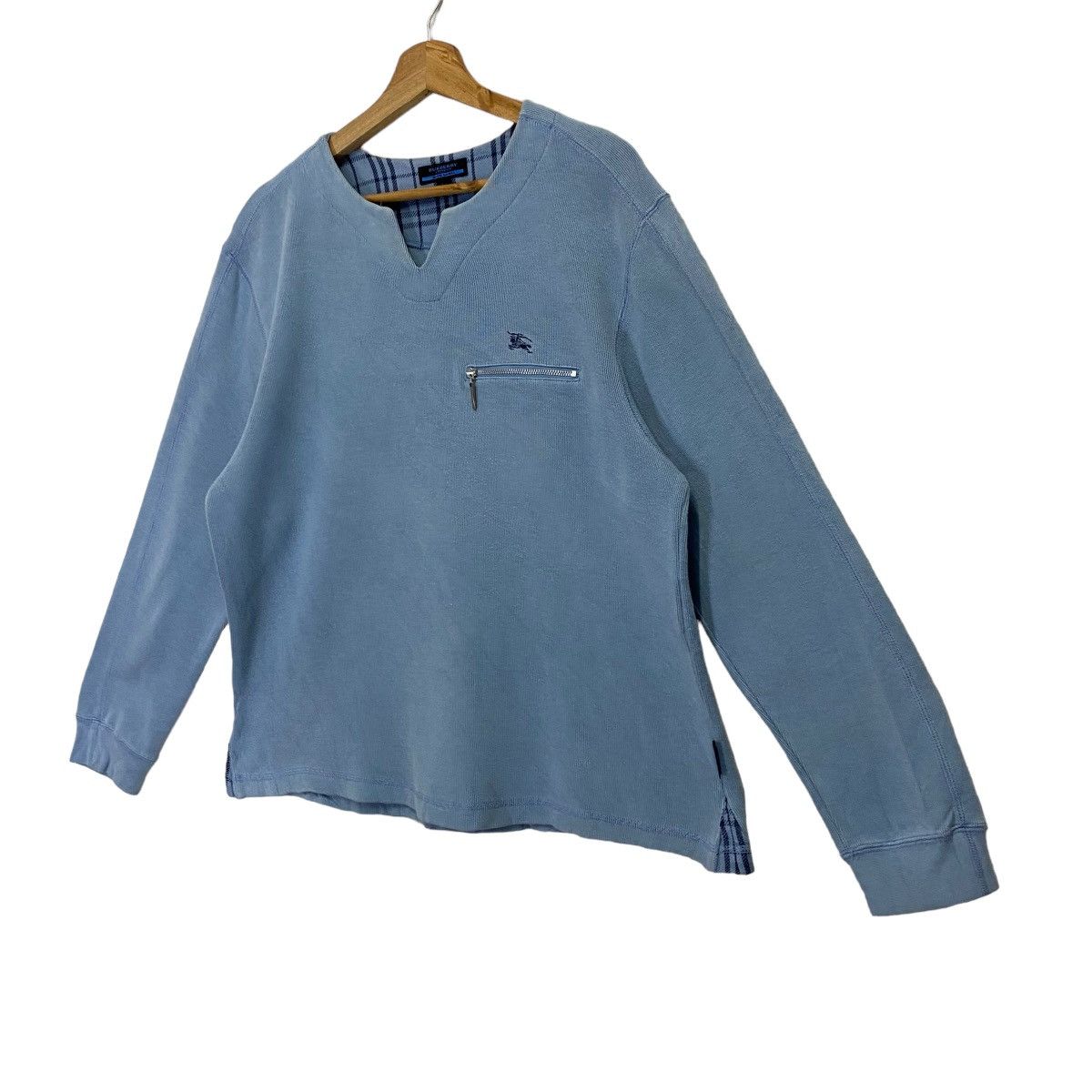 Burberry Vintage 90s Burberry London Crewneck Sweatshirt Size US M / EU 48-50 / 2 - 3 Thumbnail