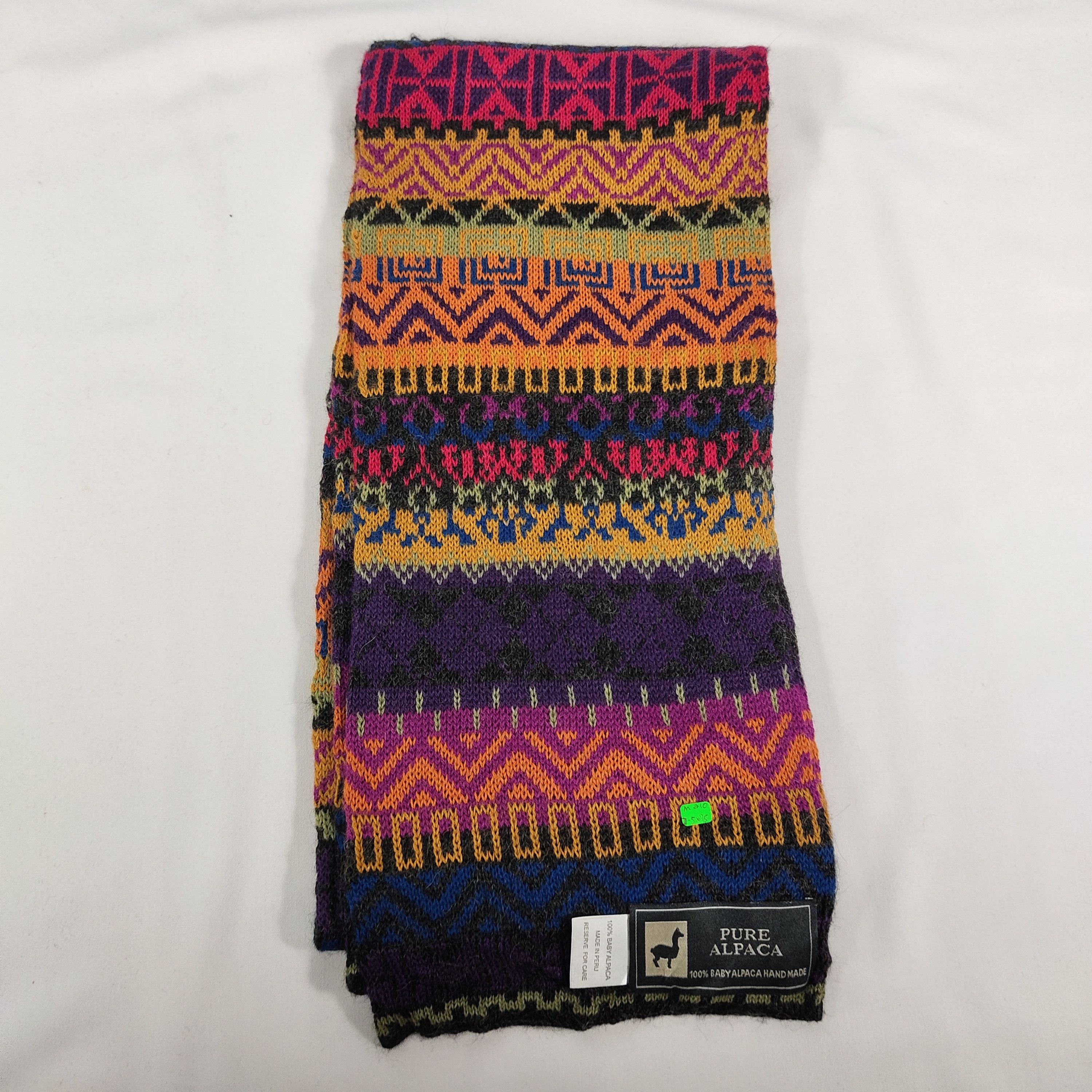 Vintage Pure Alpaca Scarf / Muffler / Neckwear Size ONE SIZE - 2 Thumbnail