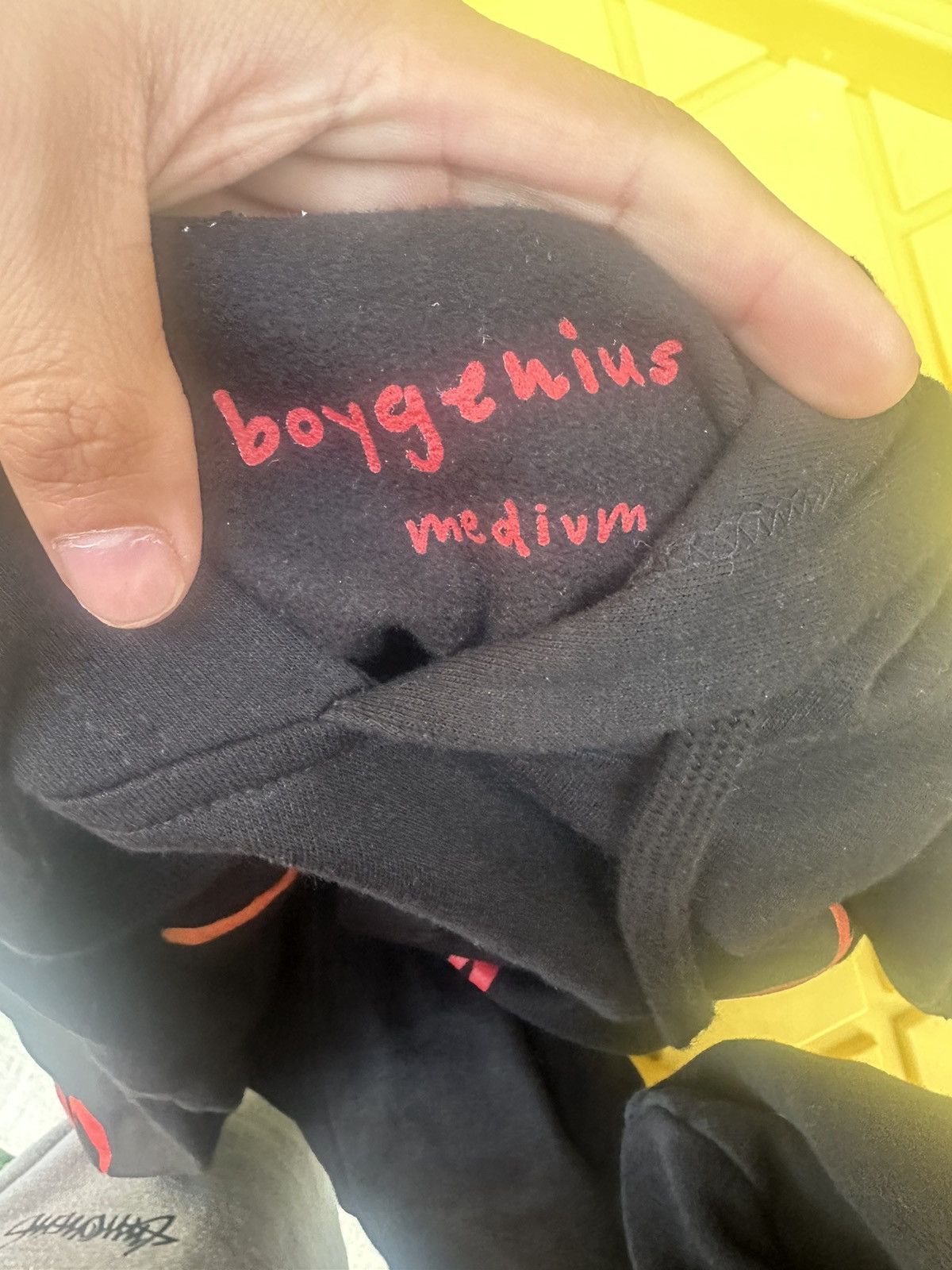 Vintage Boygenius Hoodie Black size medium Size US M / EU 48-50 / 2 - 3 Thumbnail