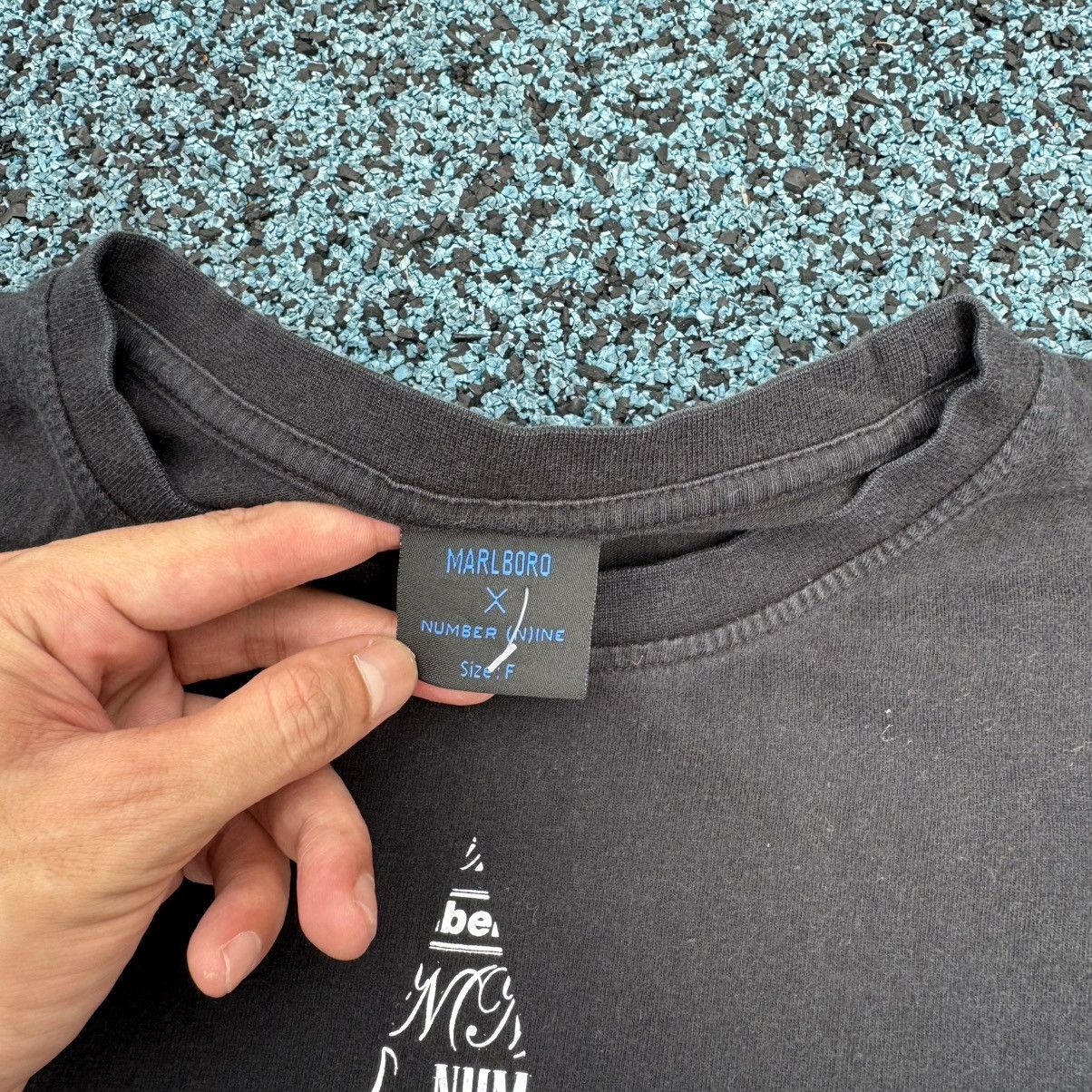 Number (N)ine Number (N)ine Tee Boxy Cut Size US L / EU 52-54 / 3 - 5 Thumbnail