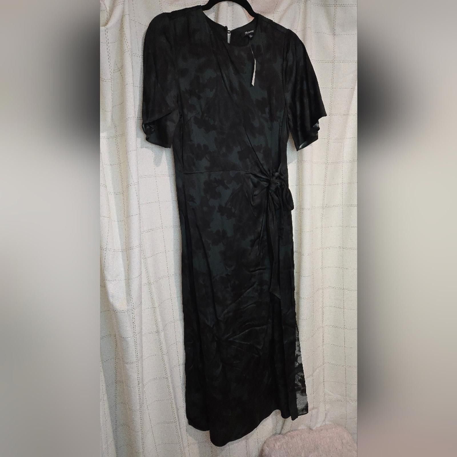Madewell NWT Madewell Tie-Waist Midi Dress in Floral Size XXS / US 00 / IT 34 - 2 Thumbnail