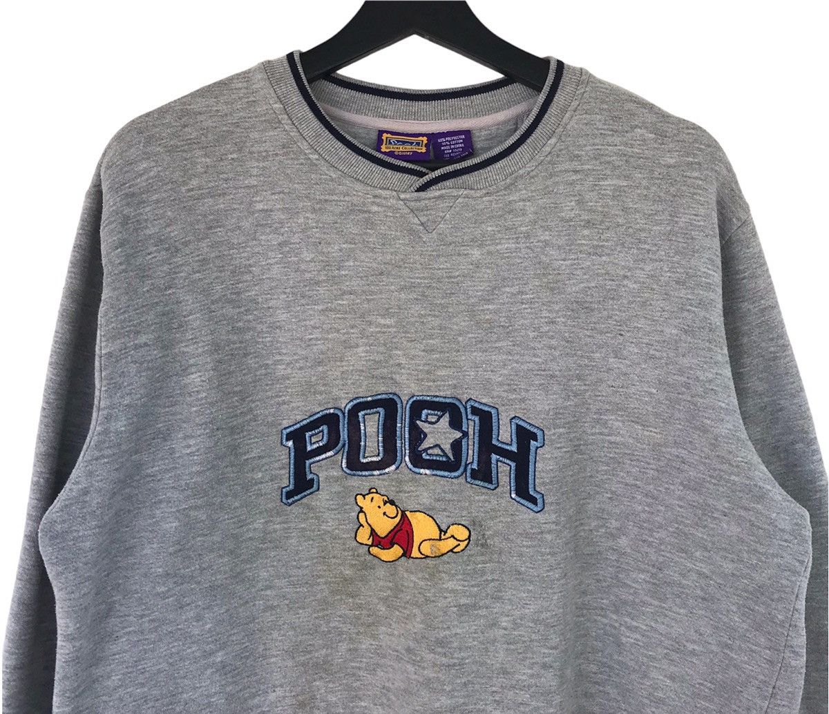 Disney × Vintage Vintage POOH 100acre collection big logo sweatshirt Size US M / EU 48-50 / 2 - 2 Thumbnail