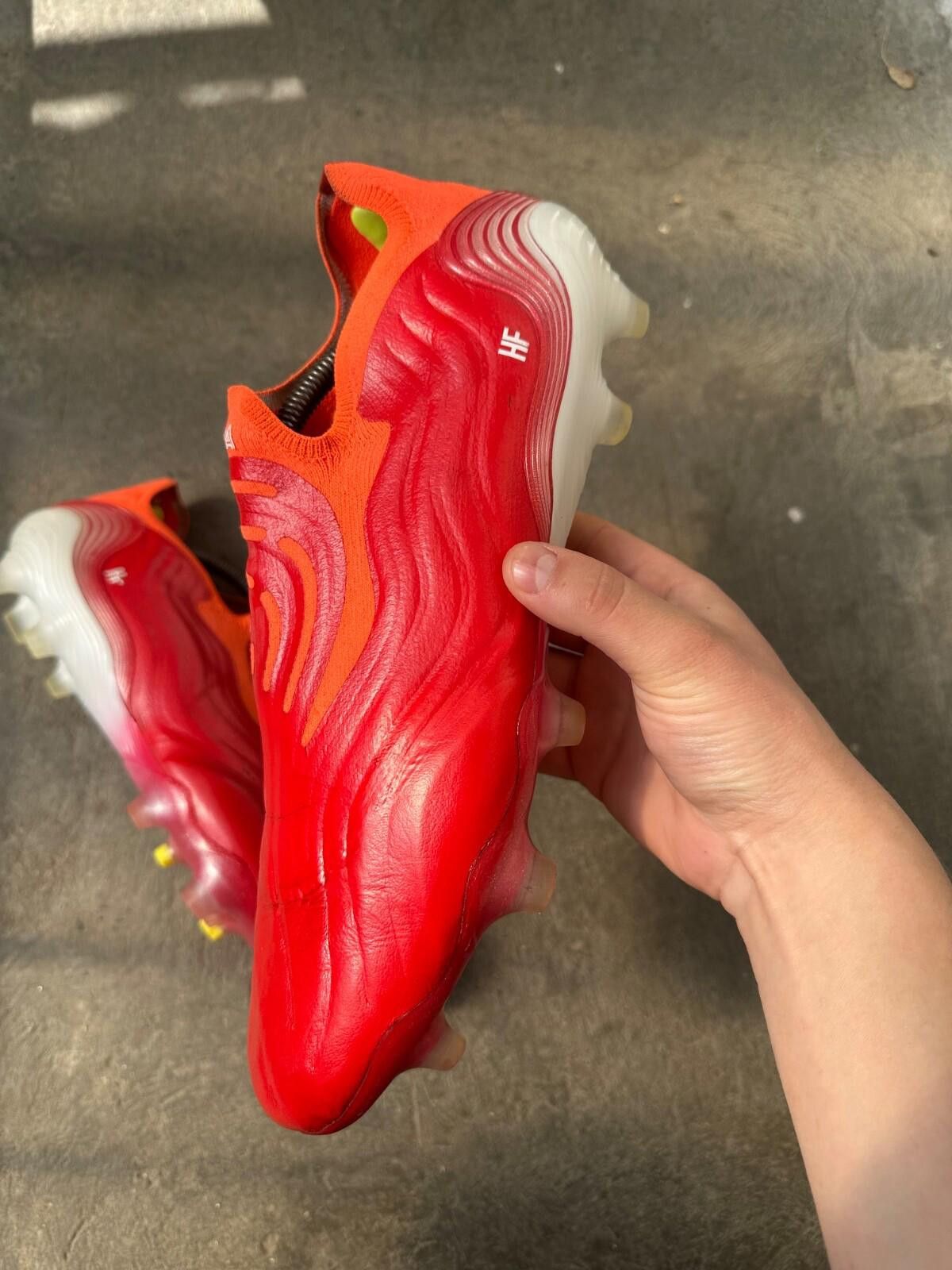 Adidas Adidas Copa Sense+ FG 'Solar Red' Soccer Cleats Men's 11 Size US 11 / EU 44 - 2 Thumbnail